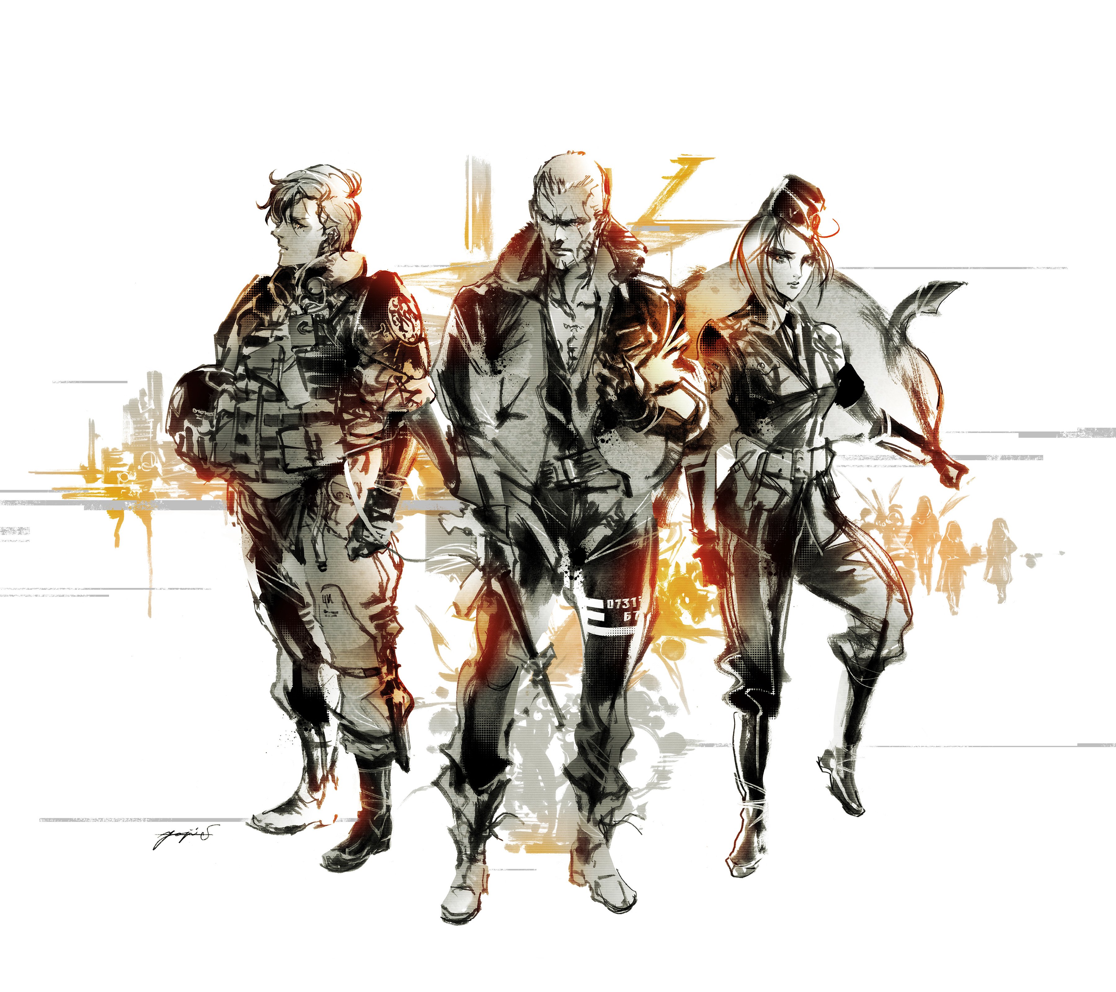 Check out these stunning The Last of Us wallpapers created by Yoji Shinkawa