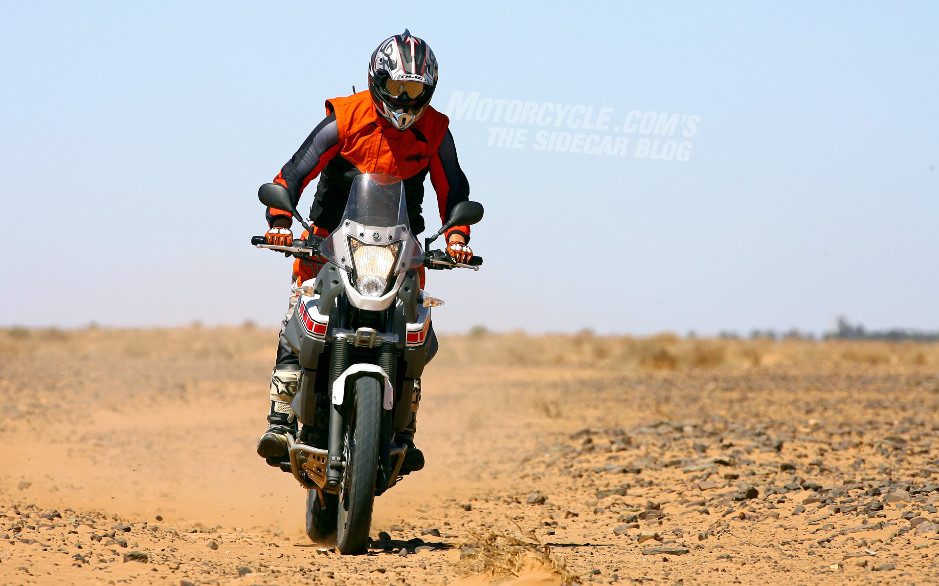 POW! 2008 Yamaha XT660Z Tenere Desktop Wallpaper.com News