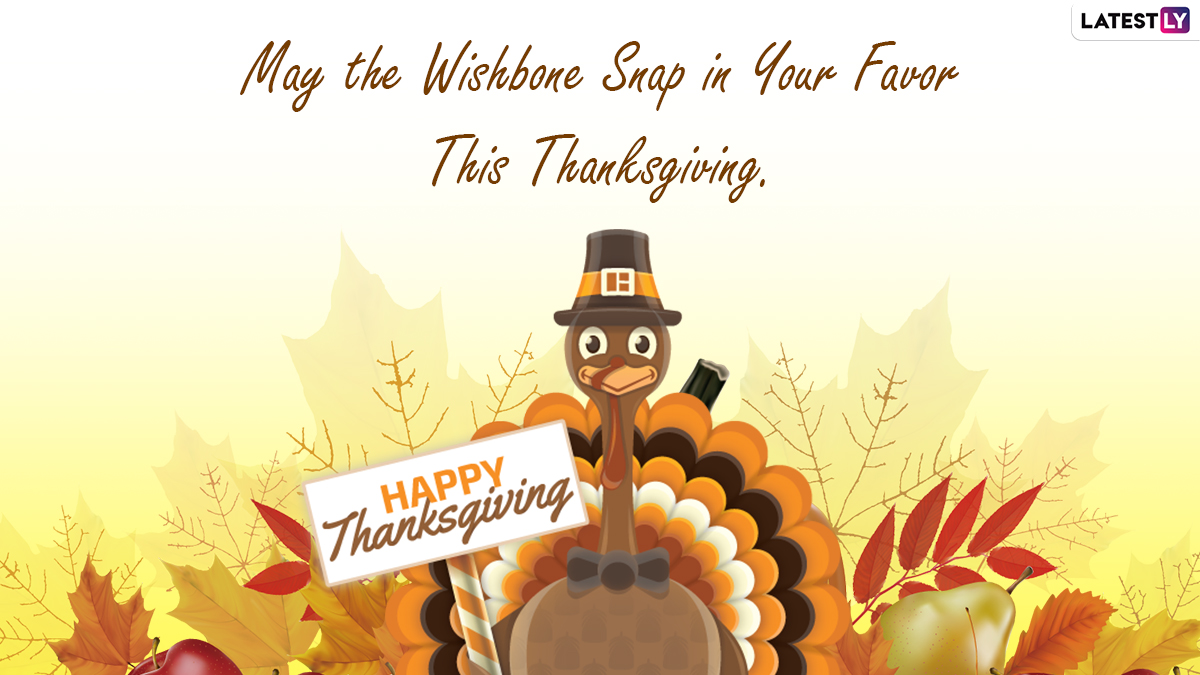 Thanksgiving Day 2021 Greetings: Send Wishes, Image, WhatsApp Messages, HD Wallpaper & SMS to Family and Friends on Turkey Day