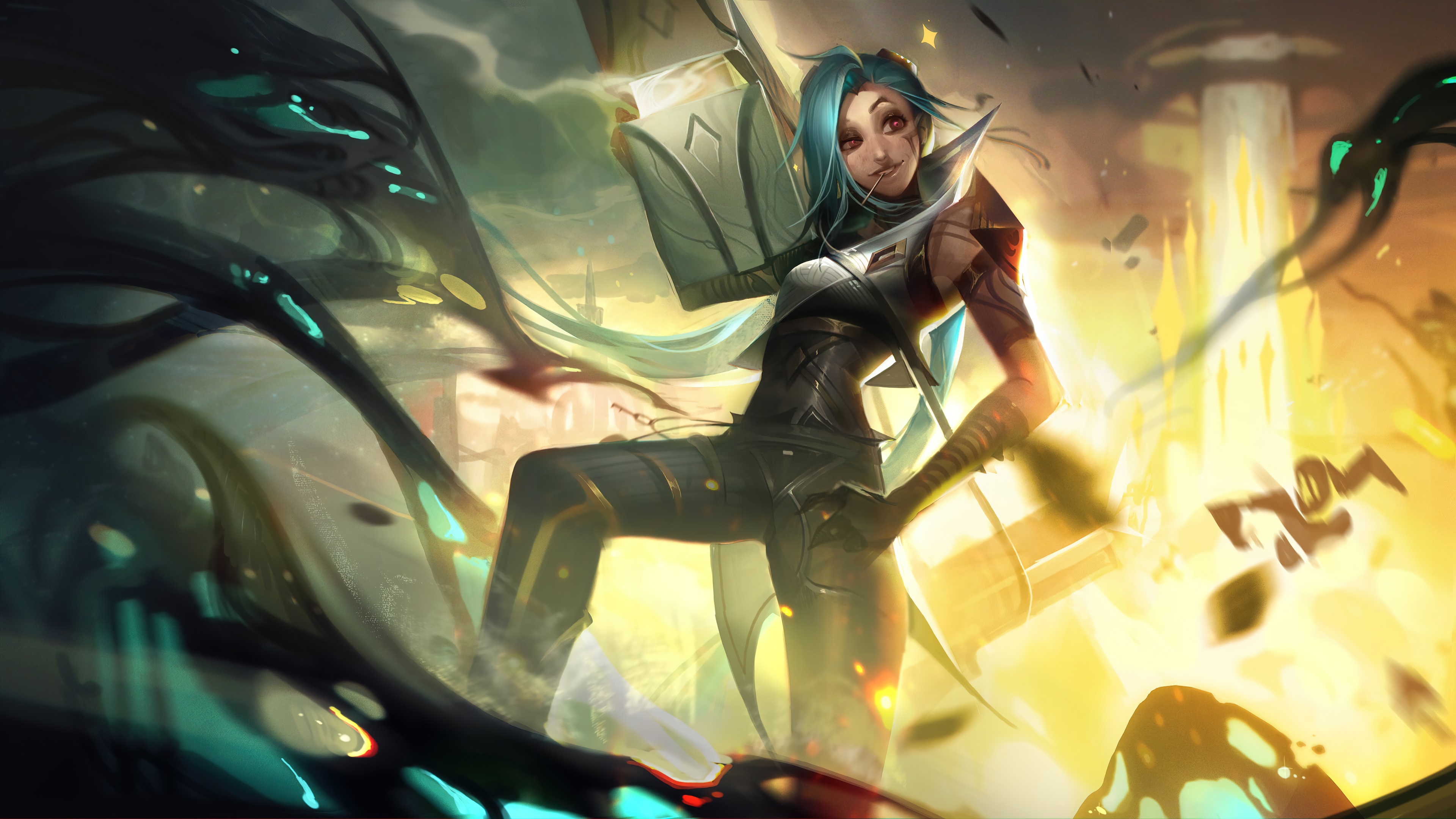 Jinx HD wallpaper, Background