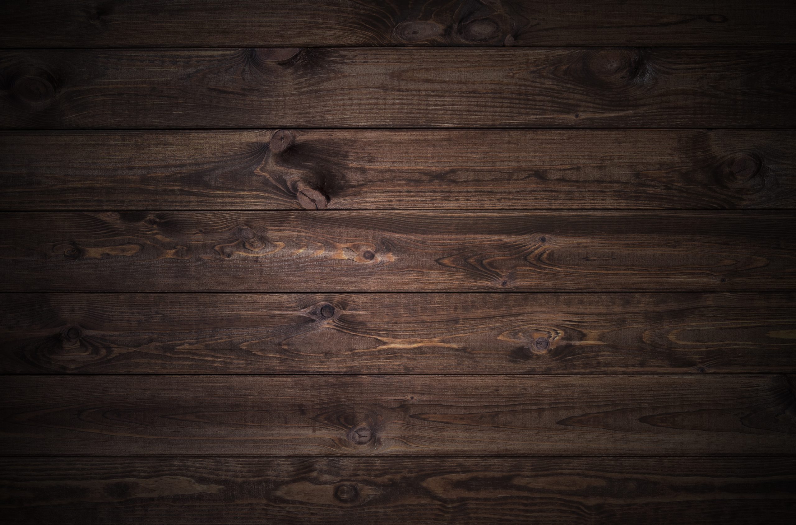 Dark wood planks
