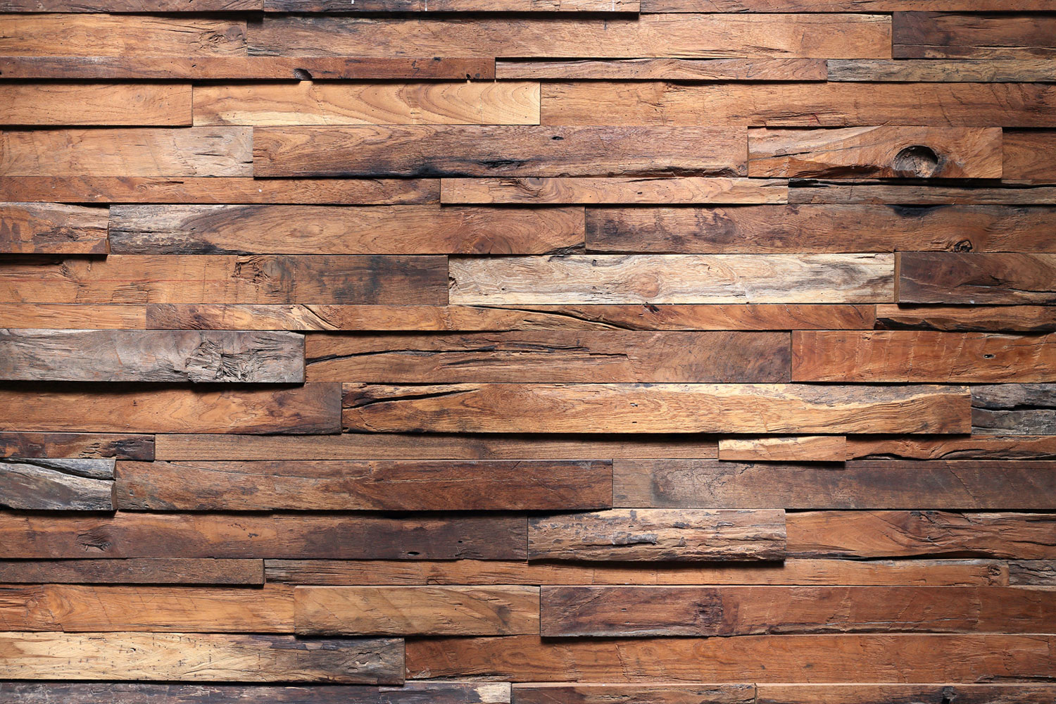 Rough Wooden Planks. Print A Wallpaper
