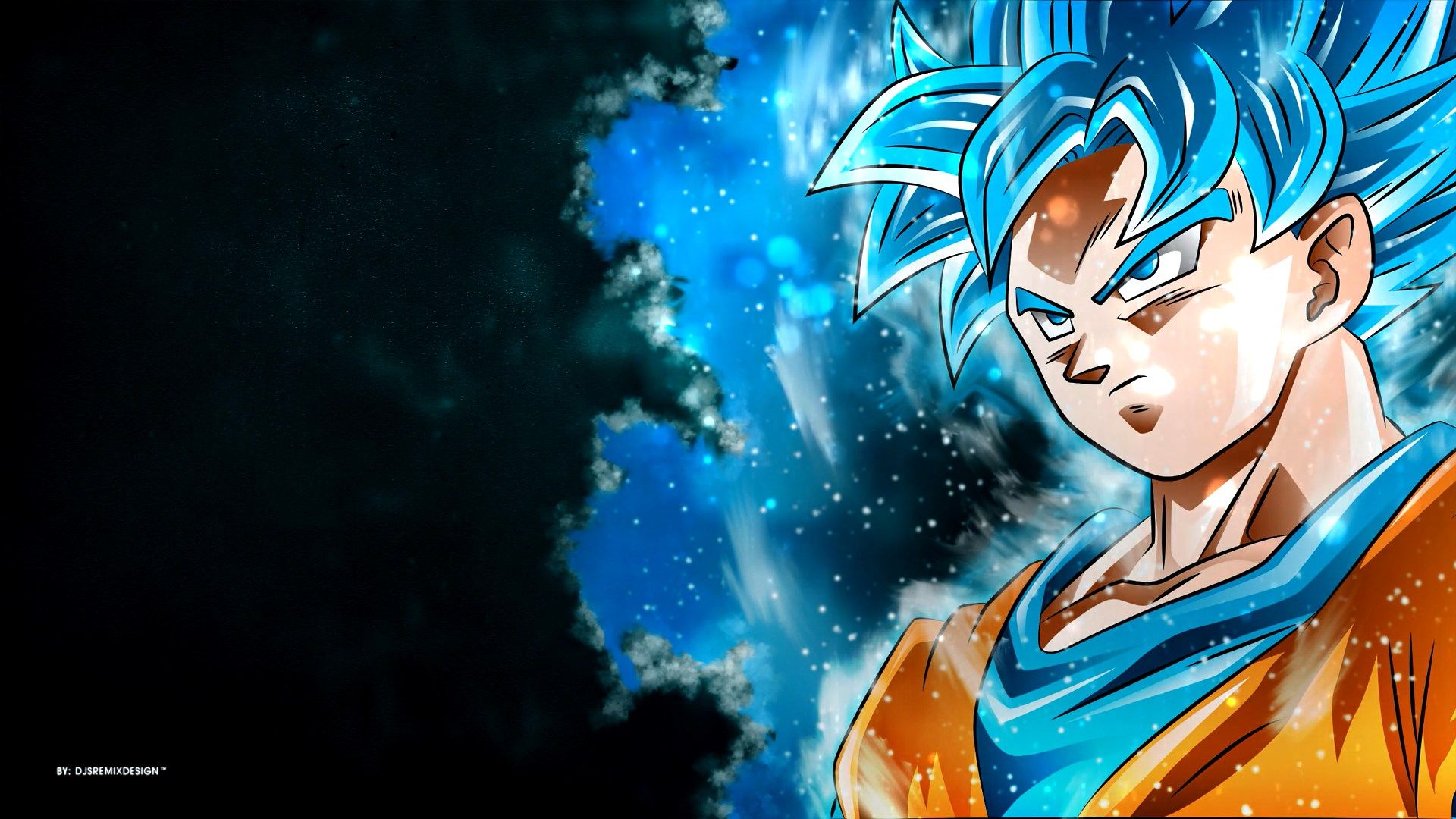 Goku Super Saiyan God Wallpaper HD