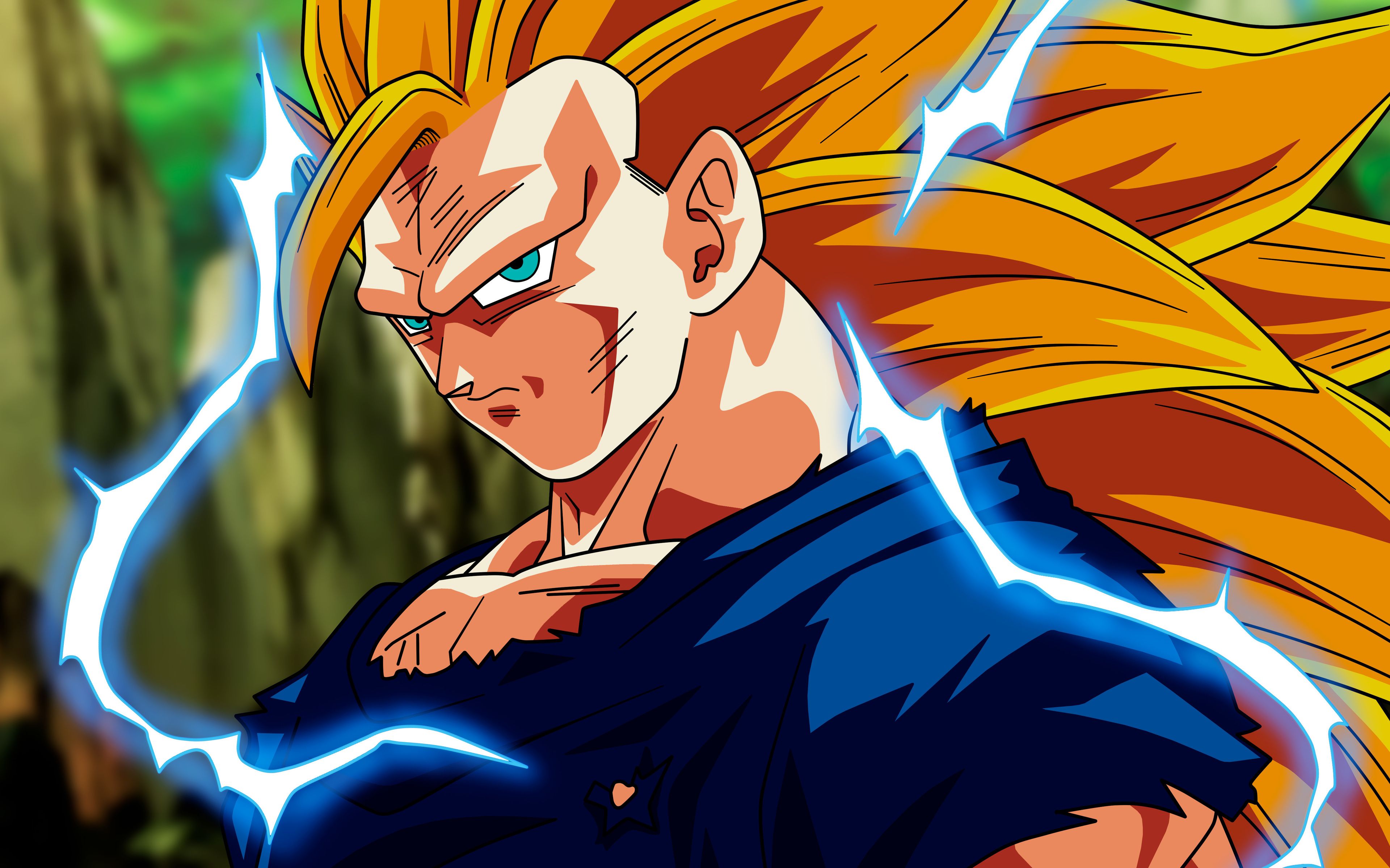 Blue Super Saiyan Goku Wallpaper