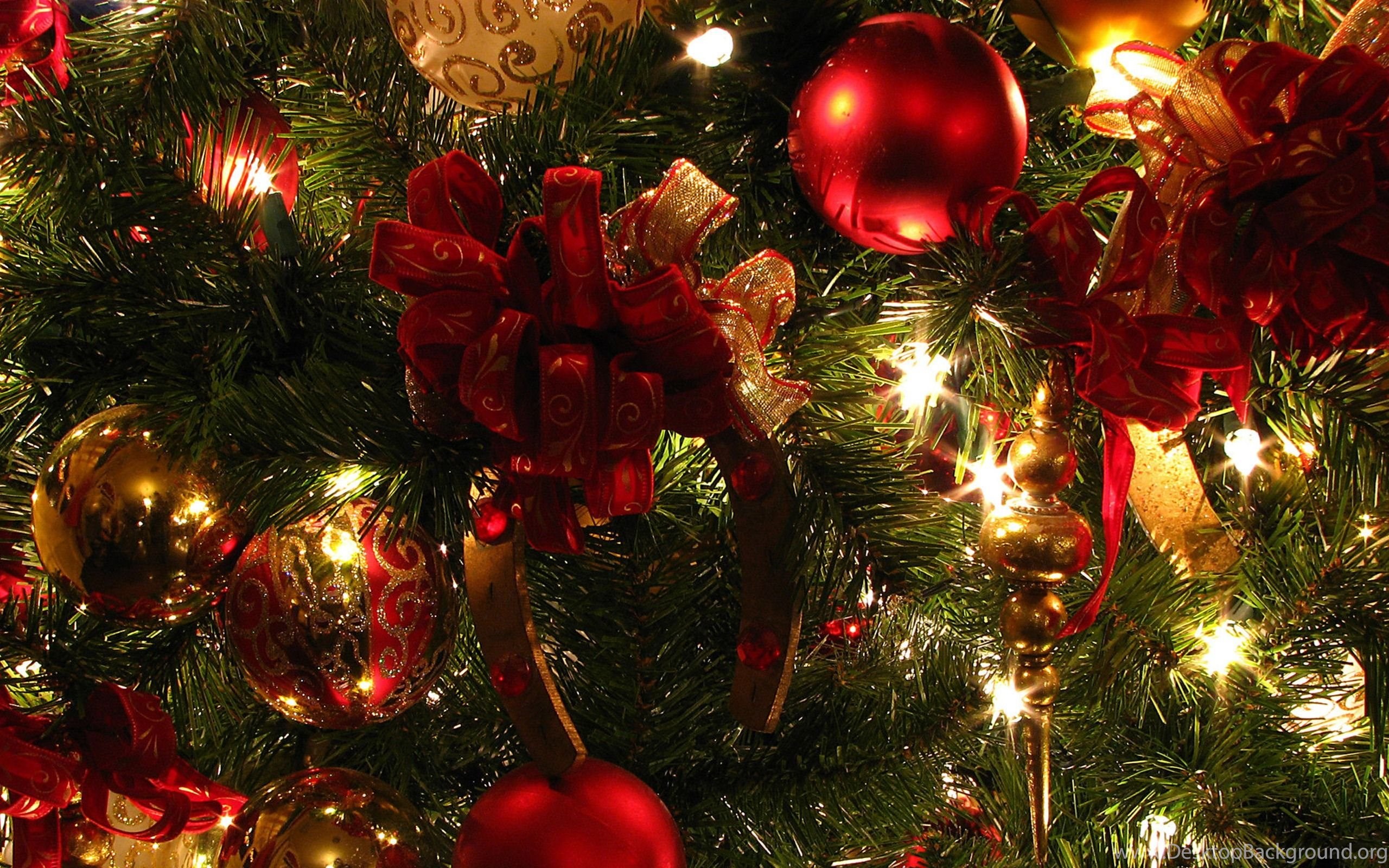 Colored Christmas Lights Wallpaper Desktop Background