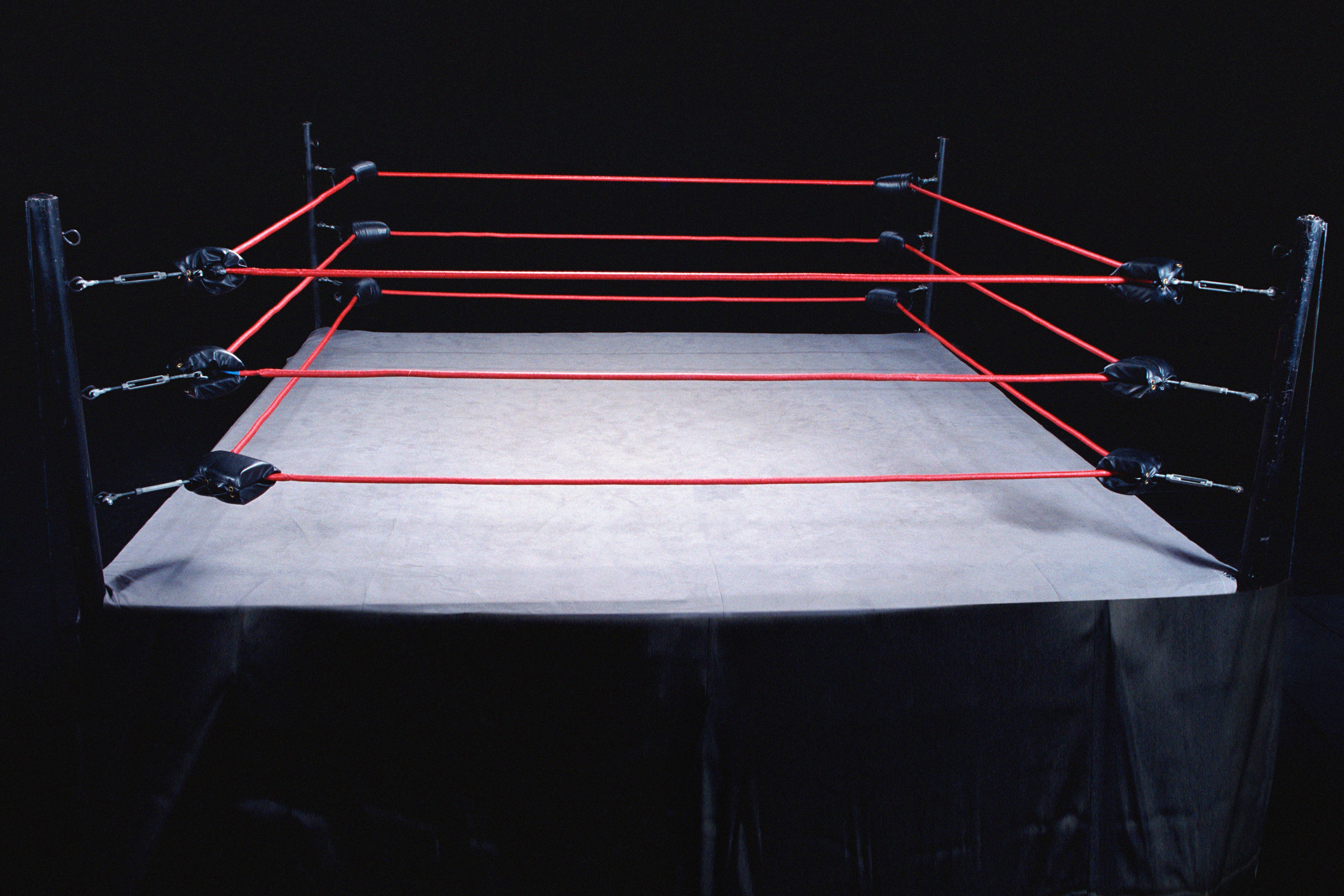 wrestling ring background