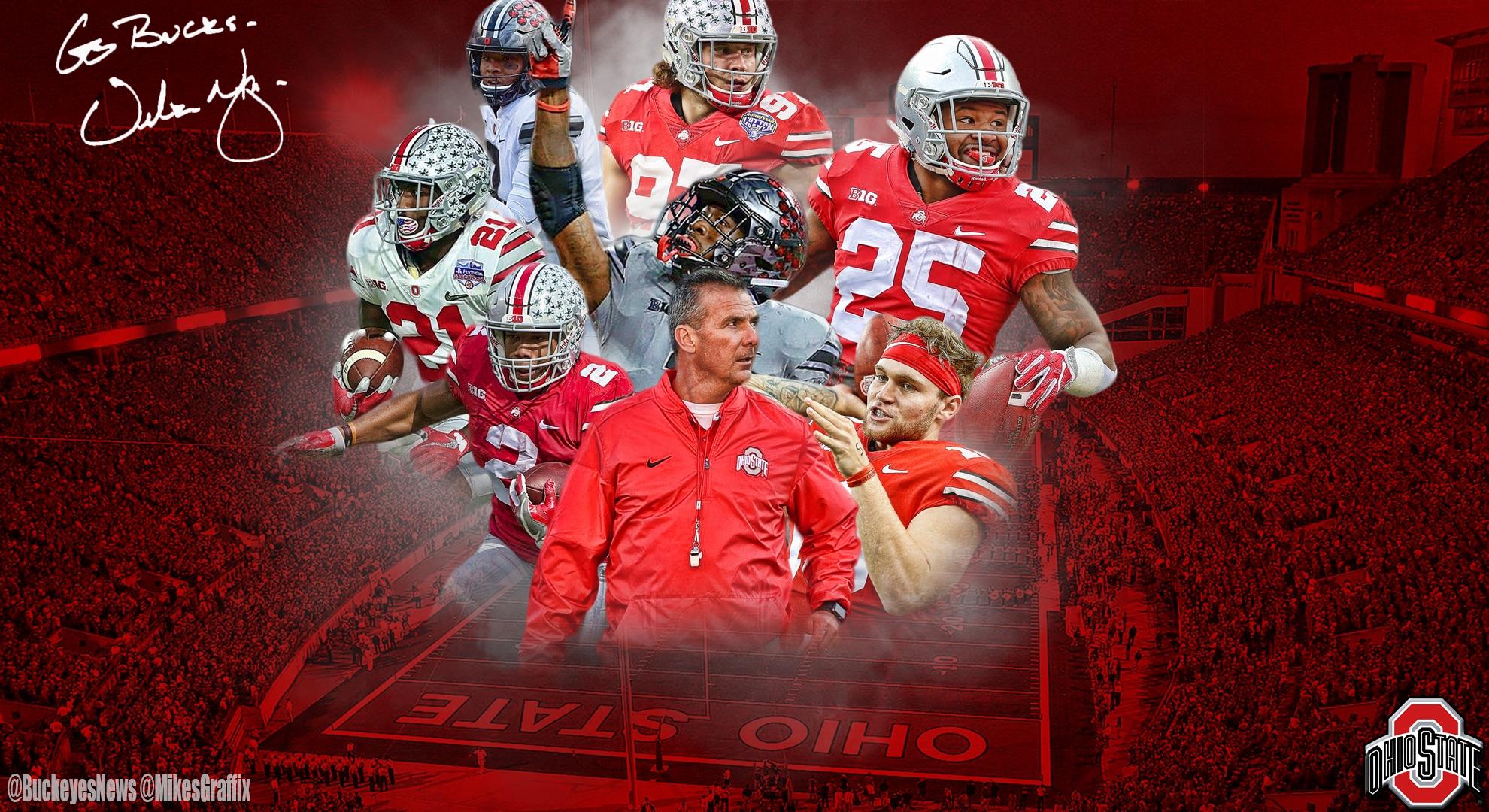 Made an Ohio State Wallpaper for an OSU page I started working with, what do you guys think?