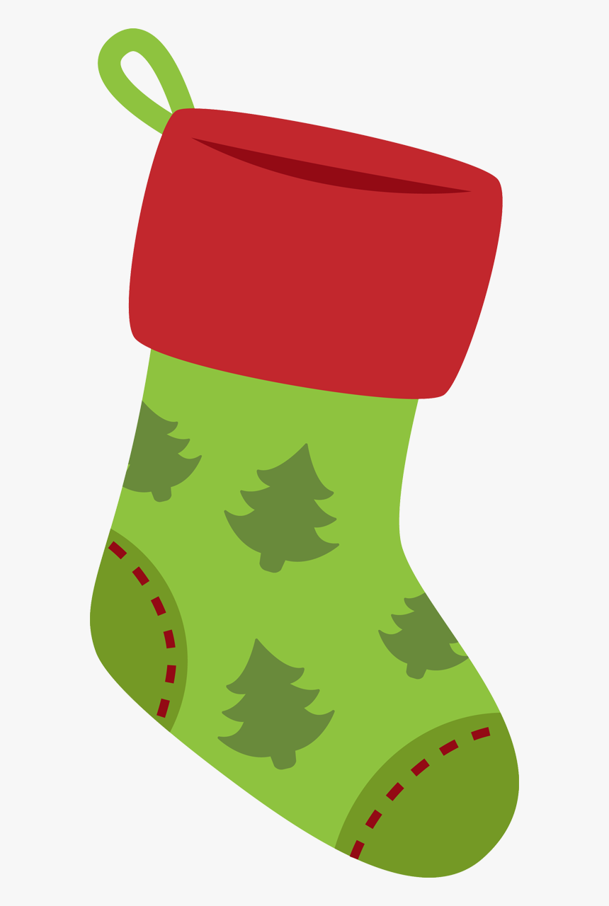 Stockings Clipart Green Background Image Christmas Stockings Clipart, HD Png Download, Transparent Png Image