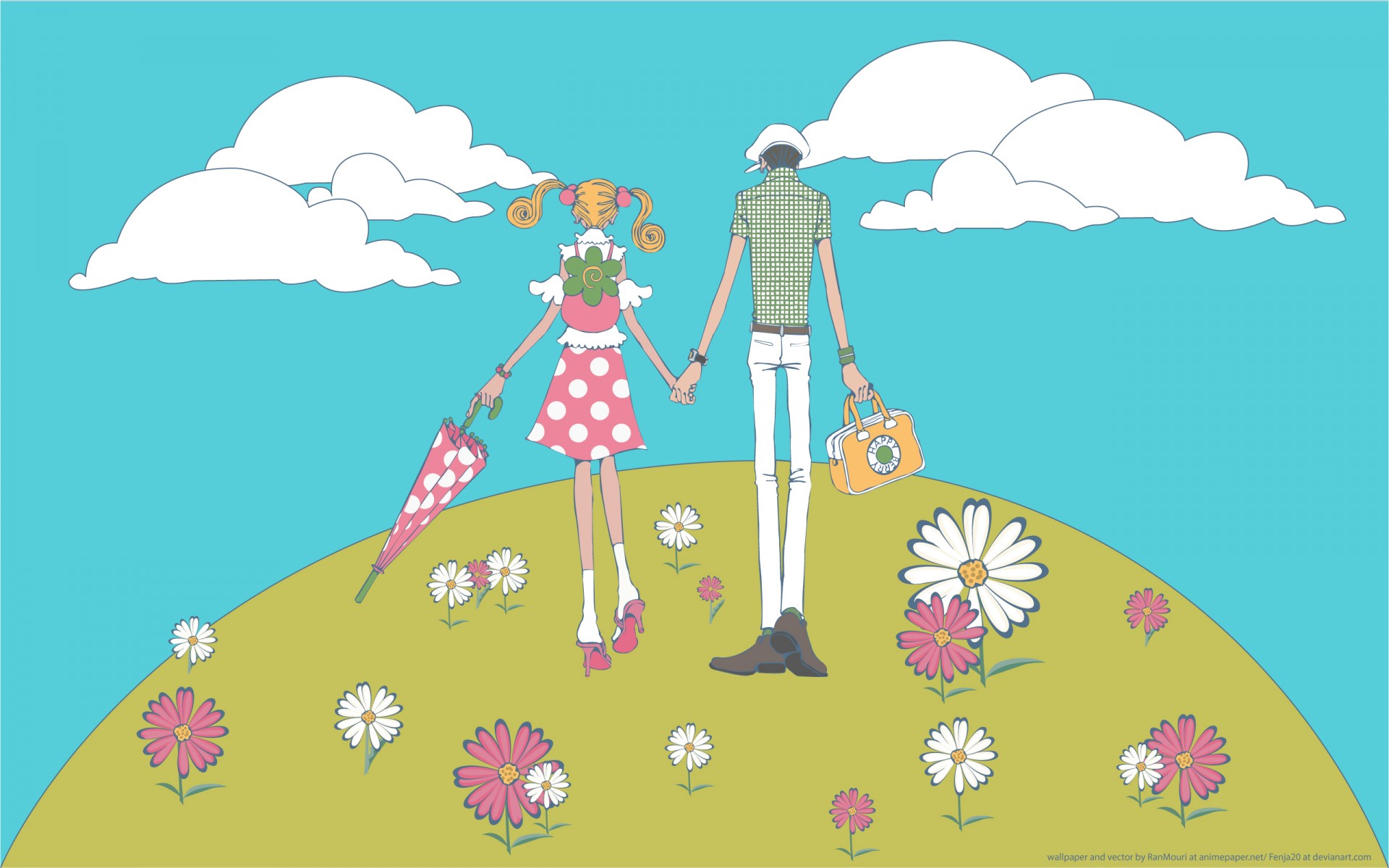 Gokinjo Monogatari Wallpaper: Love