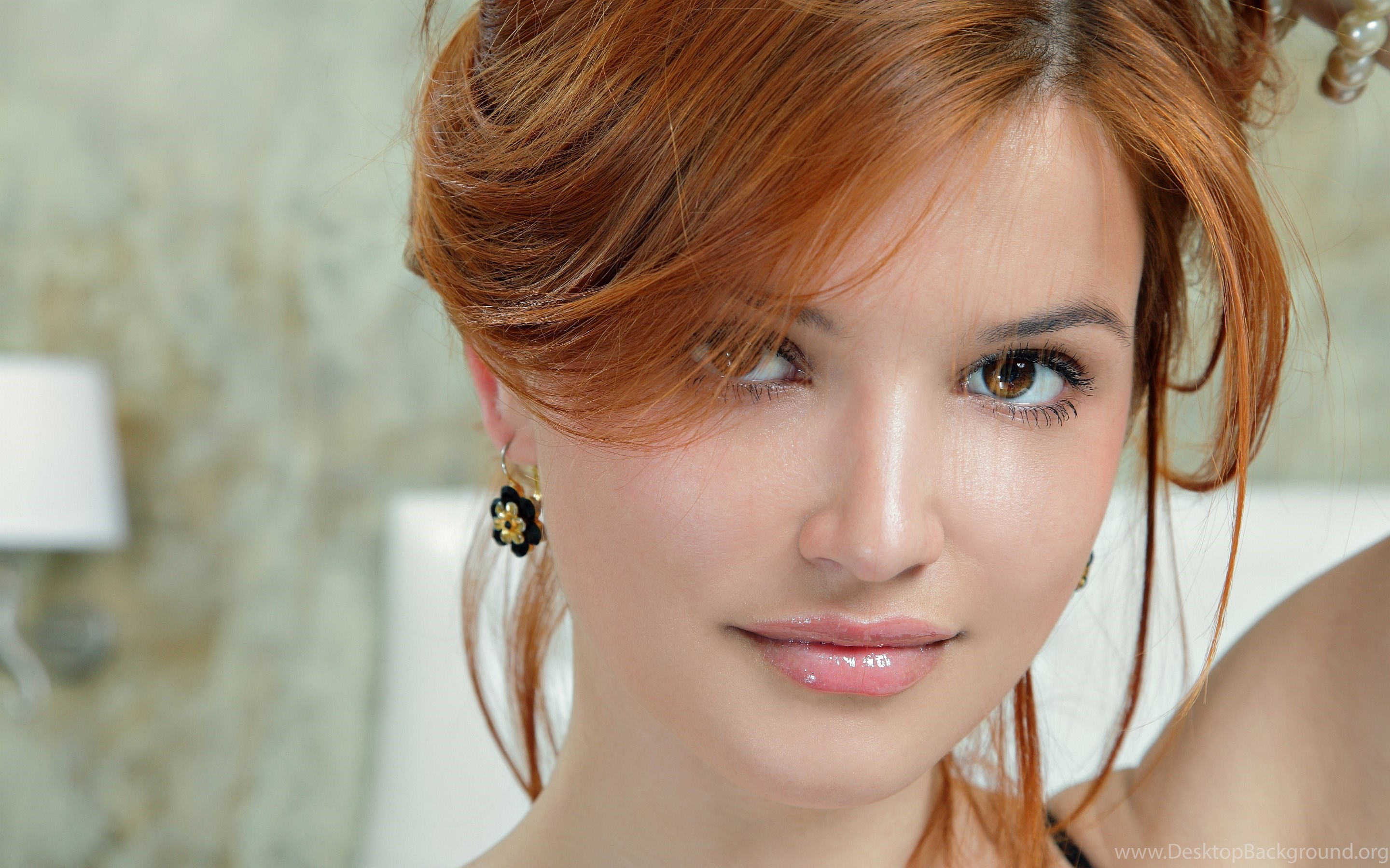 Beautiful Woman Face Wallpaper Desktop Background