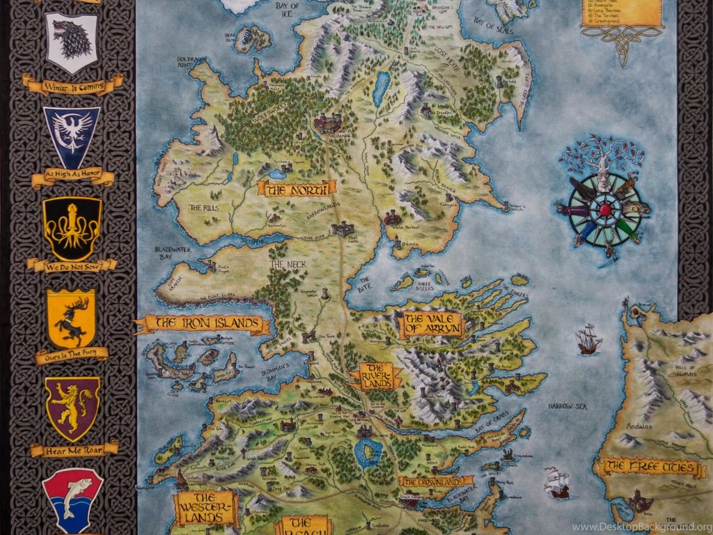 Hand Drawn Westeros Map Complete And Finished Map By Klaradox On. Desktop Background
