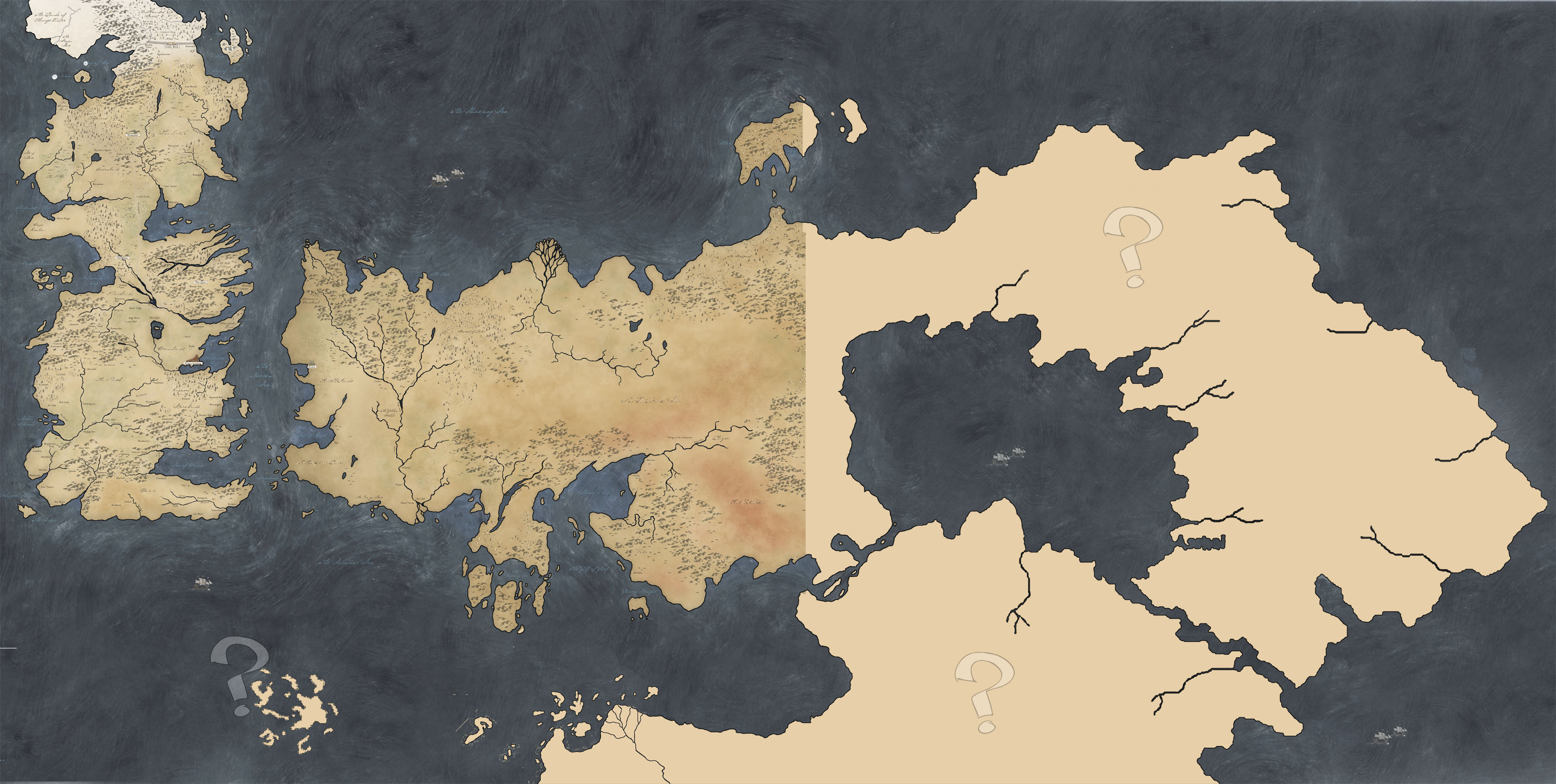 Game Of Thrones Map Of Westeros And Essos Wallpaper Of Game Of Thrones HD Wallpaper