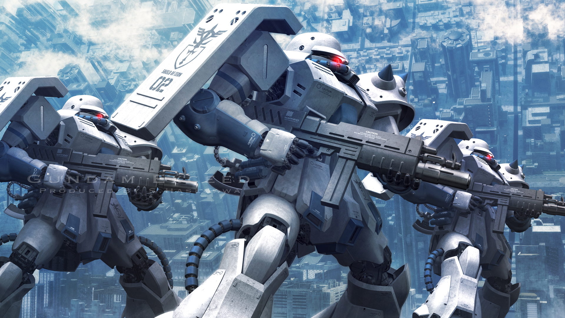 Mobile Suit Gundam Thunderbolt HD Wallpaper