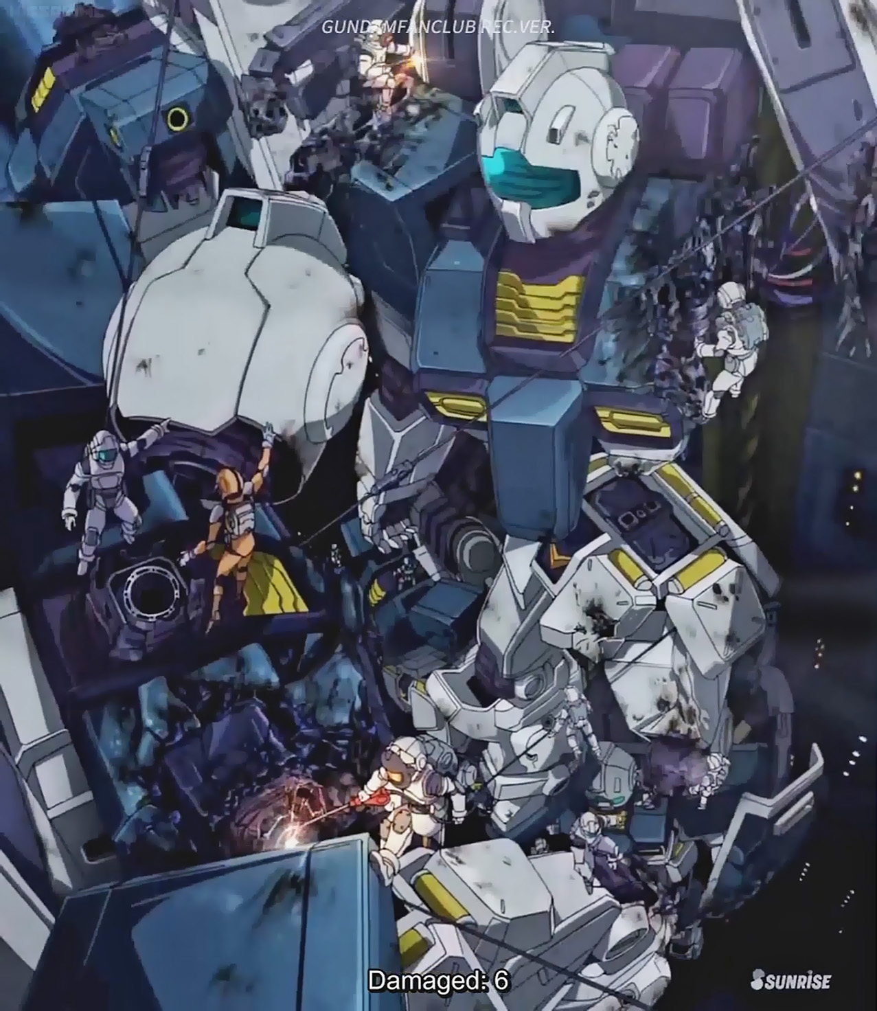GUNDAM GUY: Mobile Suit Gundam Thunderbolt Panoramic Image
