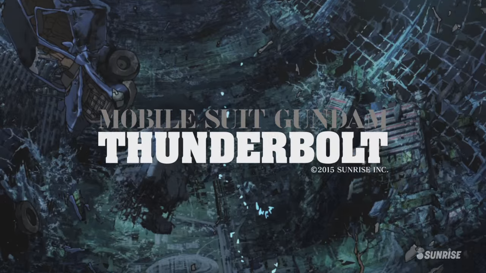 Art and Musings of a Miniature Hobbyist: Anime Review: Mobile Suit Gundam Thunderbolt (機動戦士ガンダム サンダーボルト Kidō Senshi Gandamu Sandāboruto)