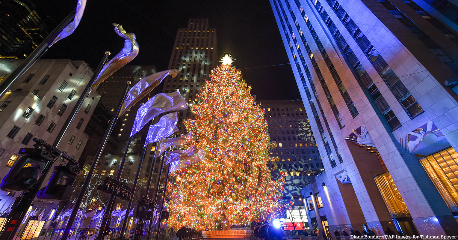 Photos: 2020 Rockefeller Center Christmas Tree Lit! New York