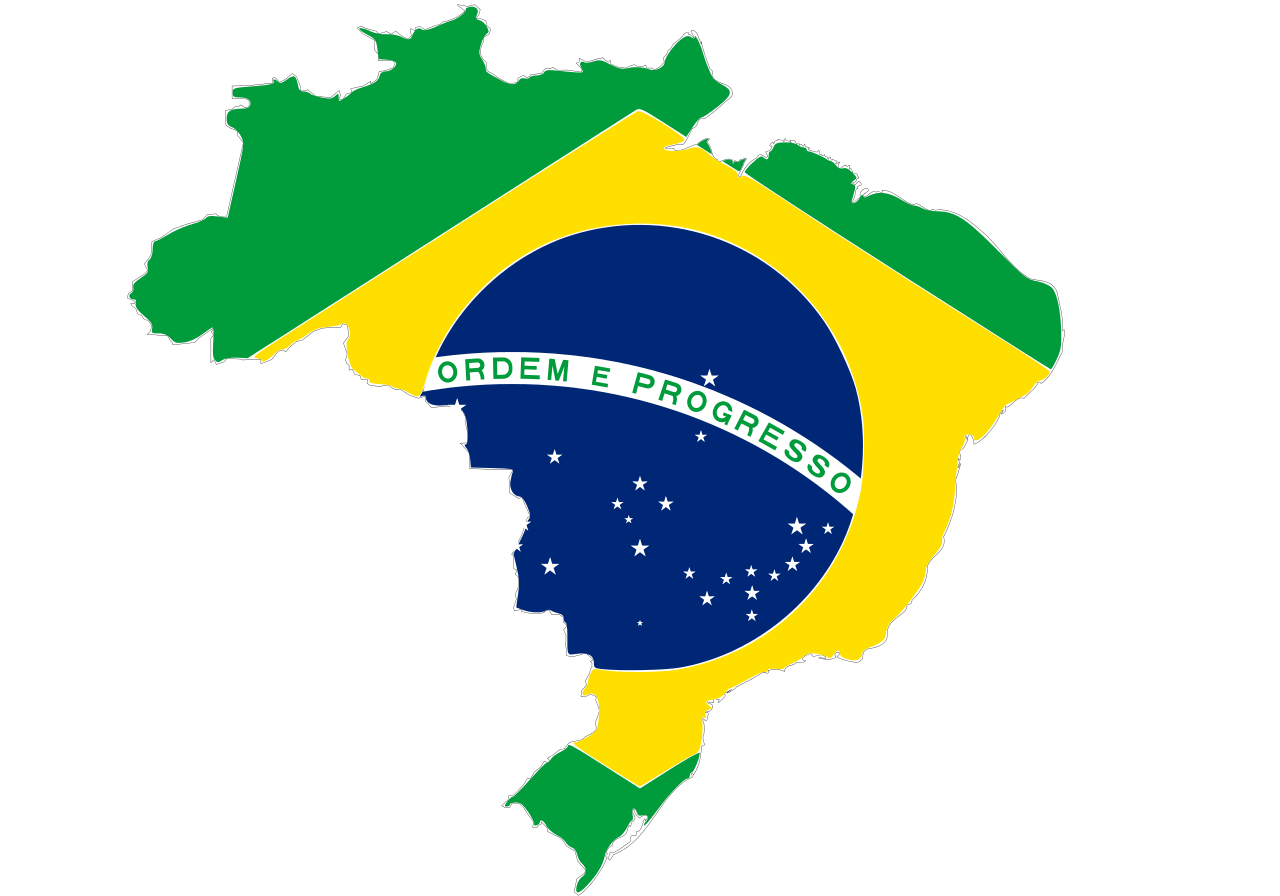 Download Brazil Map Of Wallpaper Flag Computer Logo HQ PNG Image