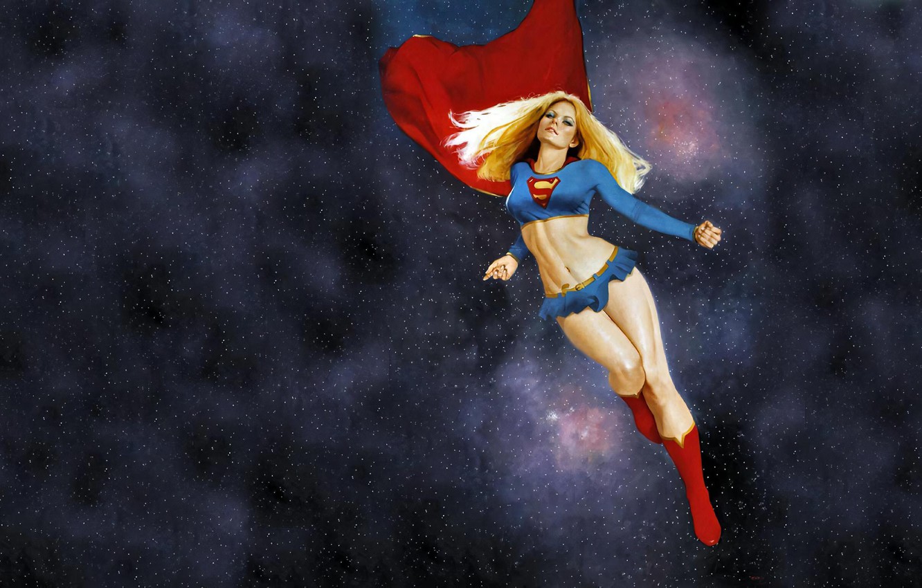 Wallpaper Girl, , Legs, Blonde, Belly, Supergirl, Boots, Kara Zor El, Superheroine Image For Desktop, Section прочее