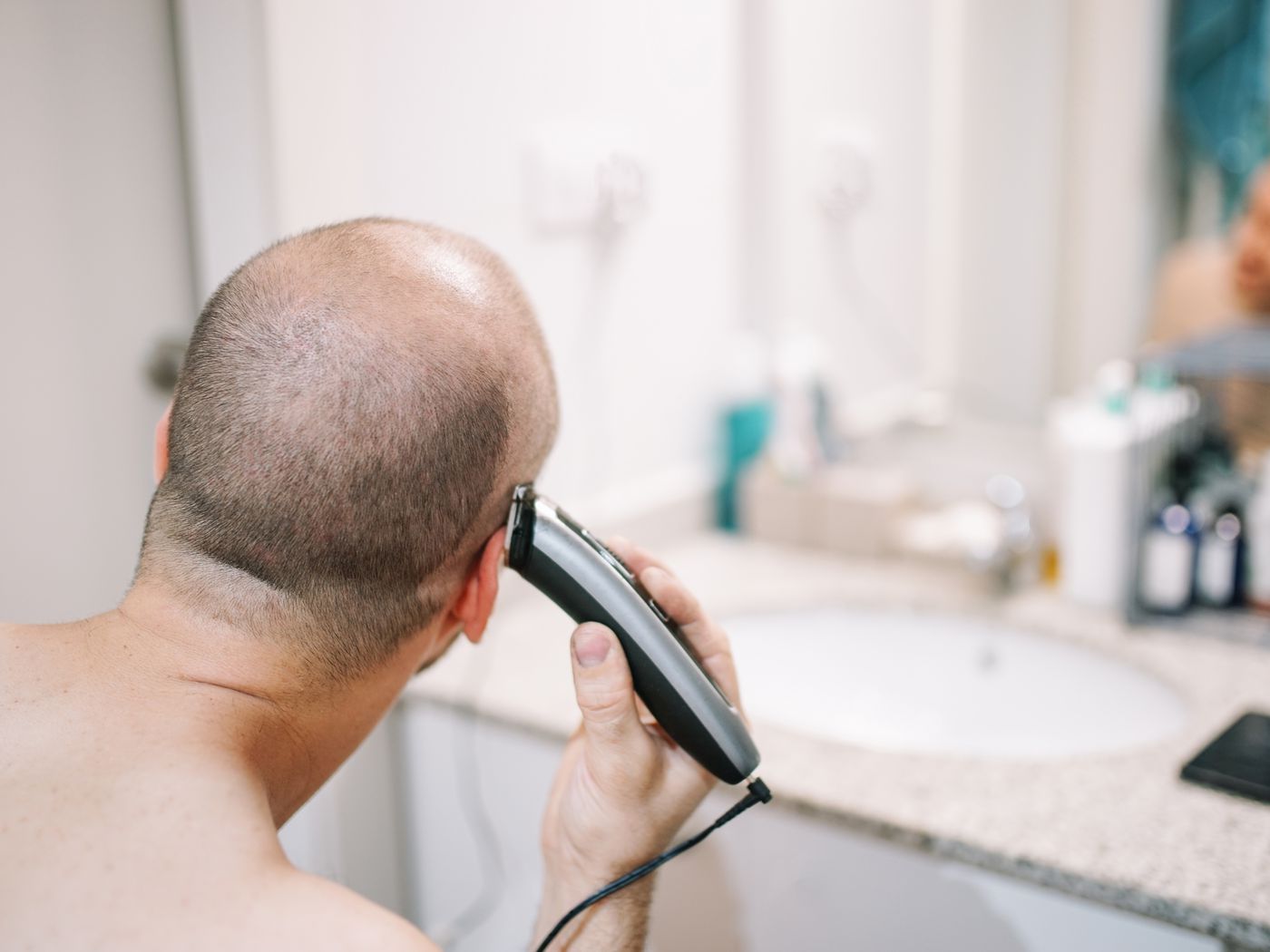 Quarantine Head Shaving Becomes Permanent As Some Embrace The Bald