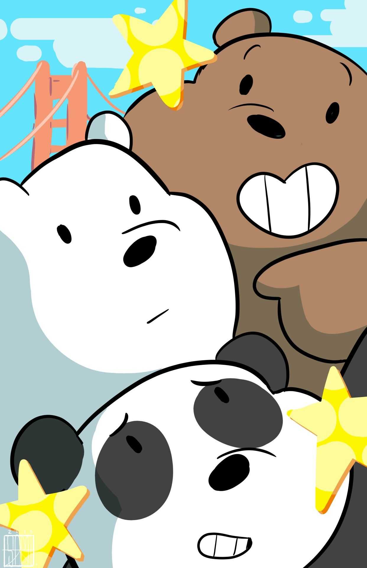 We Bare Bears Wallpaper Free HD Wallpaper