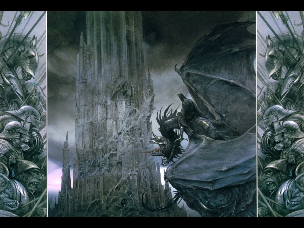 Dark Tower Of Sauron Lee E John Howe