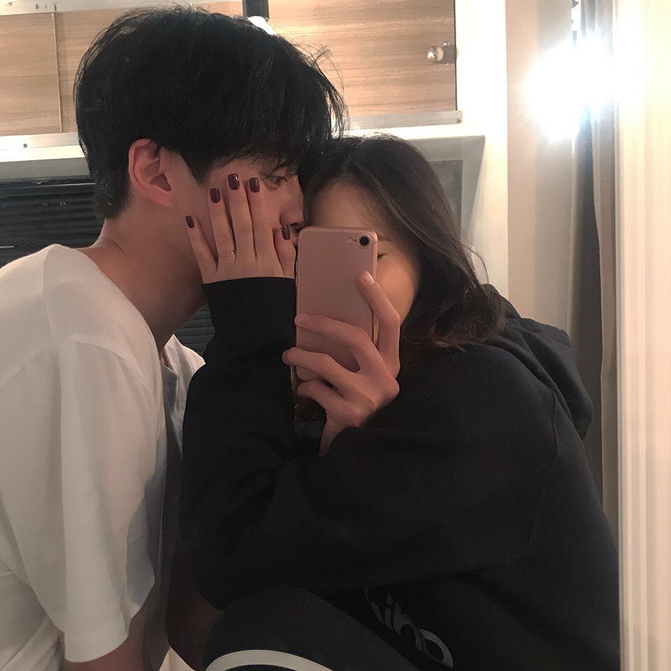 image about ulzzang couples. See more about ulzzang, couple and asian