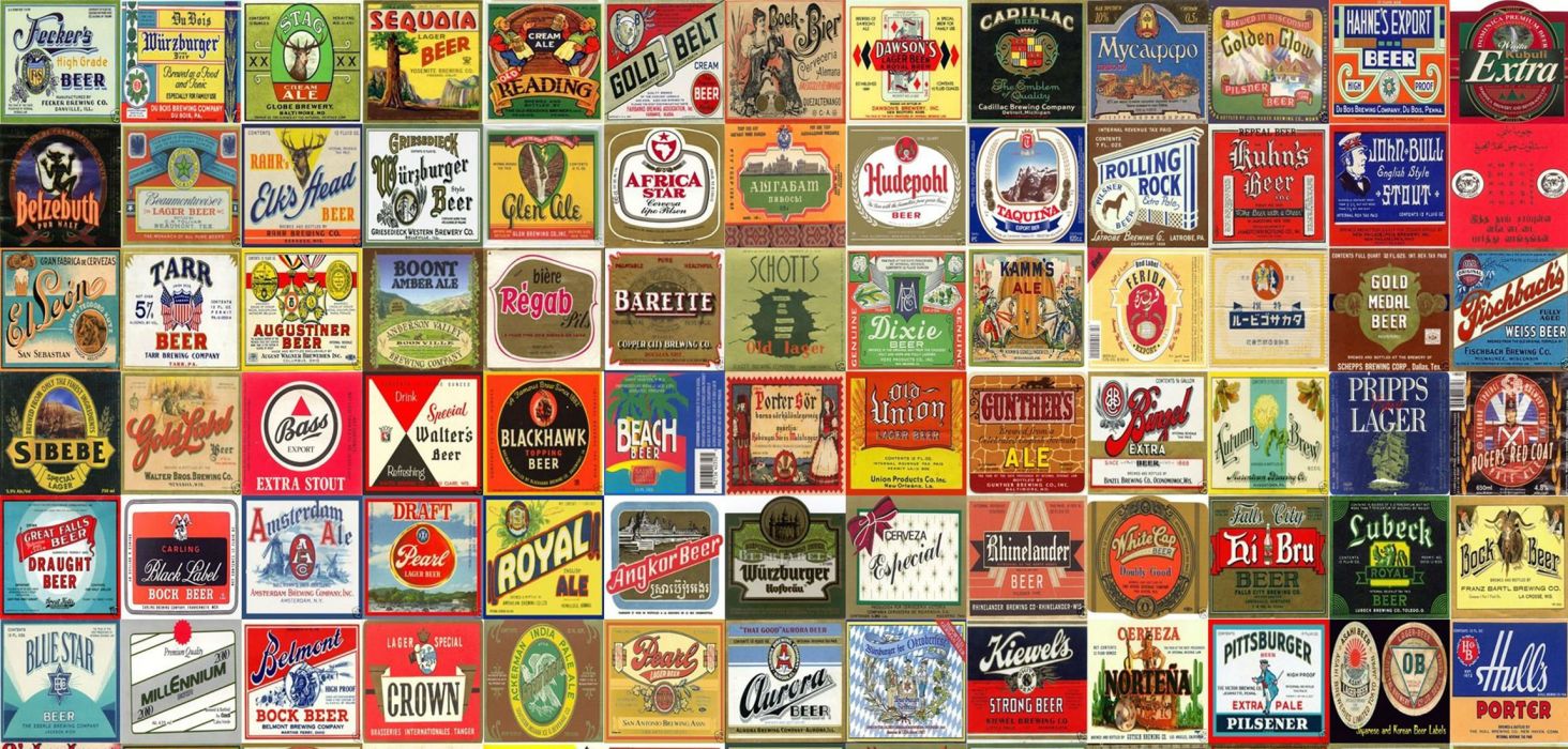 Beer alcohol drink poster collage tiles tile wallpaperx1100
