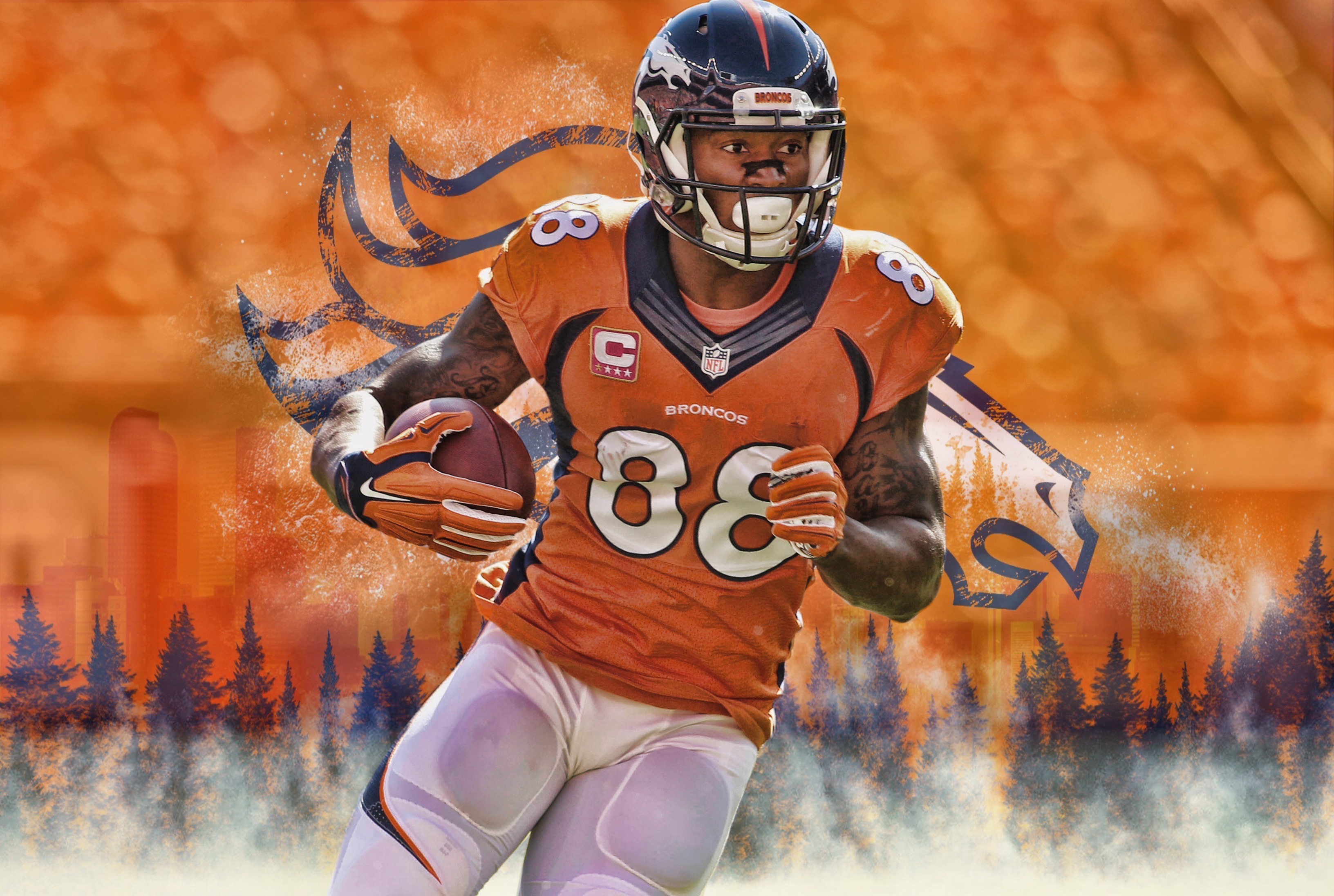 Pin on Demaryius Thomas Wallpapers