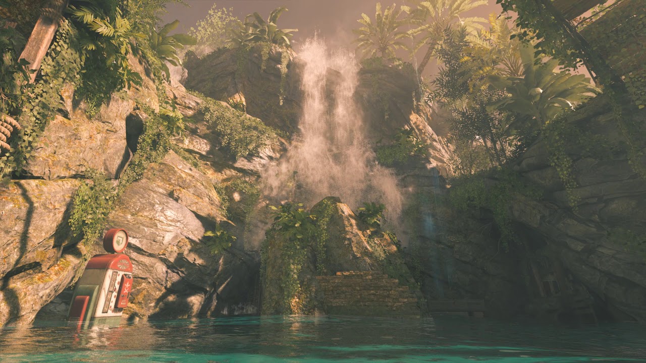 COD: Zombies Shangri La Waterfall Animated Wallpaper
