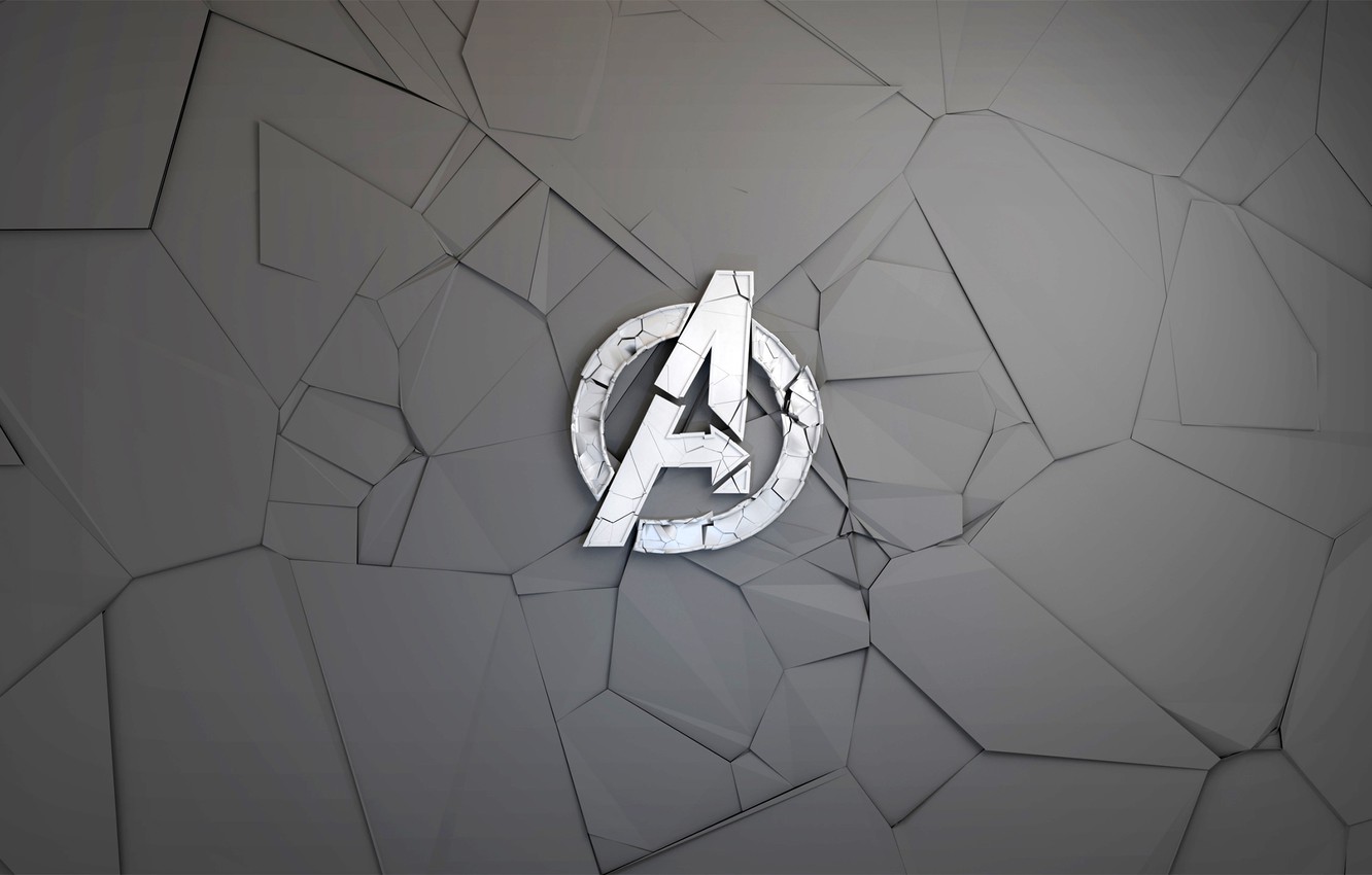 Wallpaper fragments, background, graphics, logo, Logo, comic, MARVEL, The Avengers, The Avengers, Avengers image for desktop, section минимализм