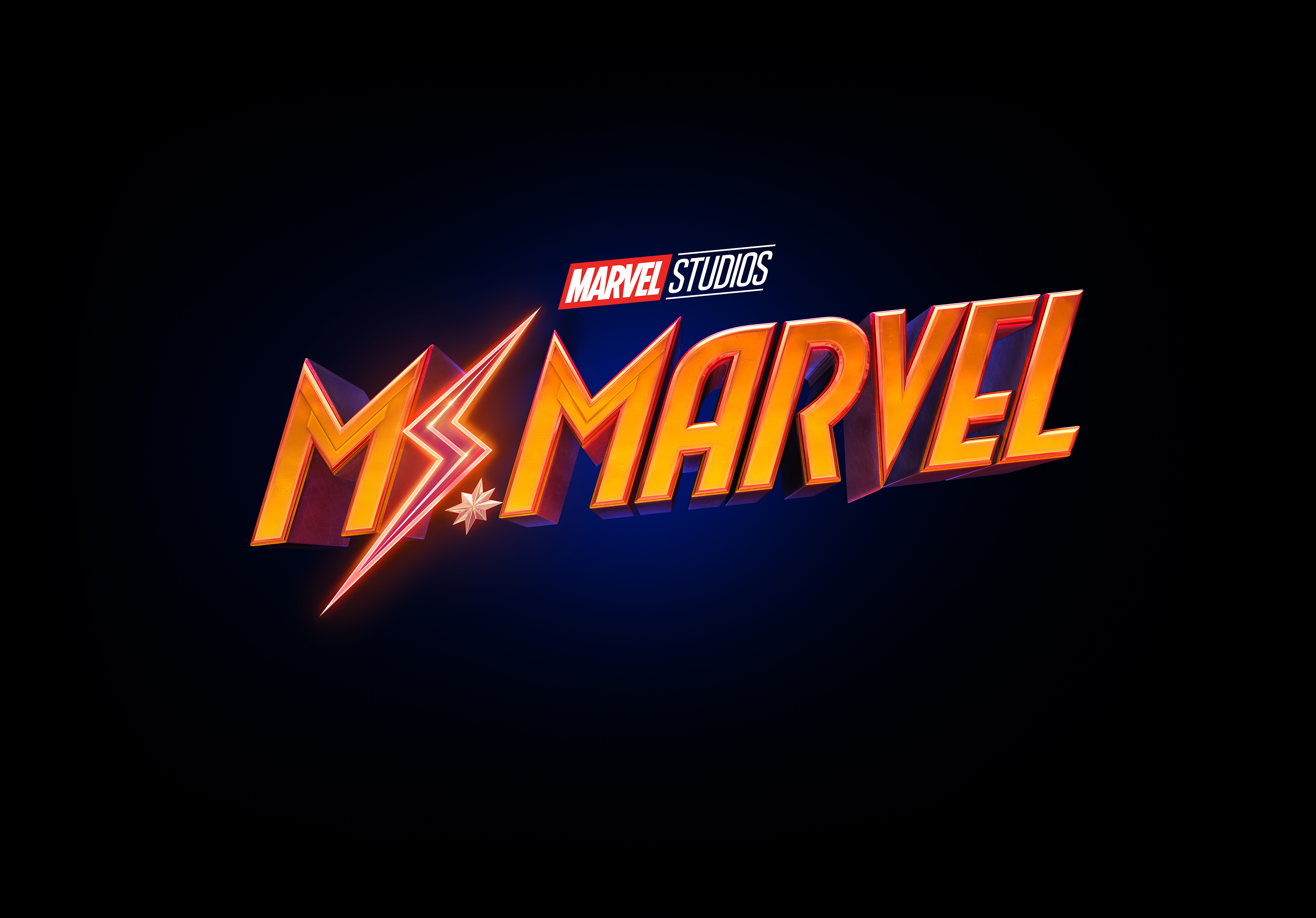 Wallpaper 4k Ms Marvel Logo Wallpaper