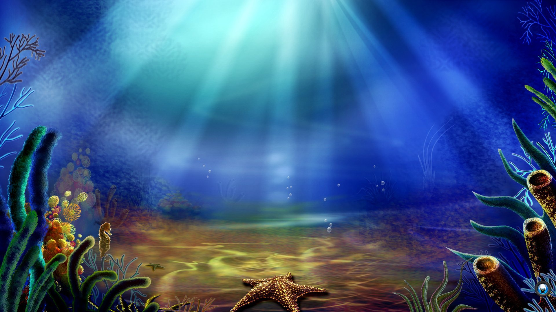 Free Animated Underwater Wallpaper
