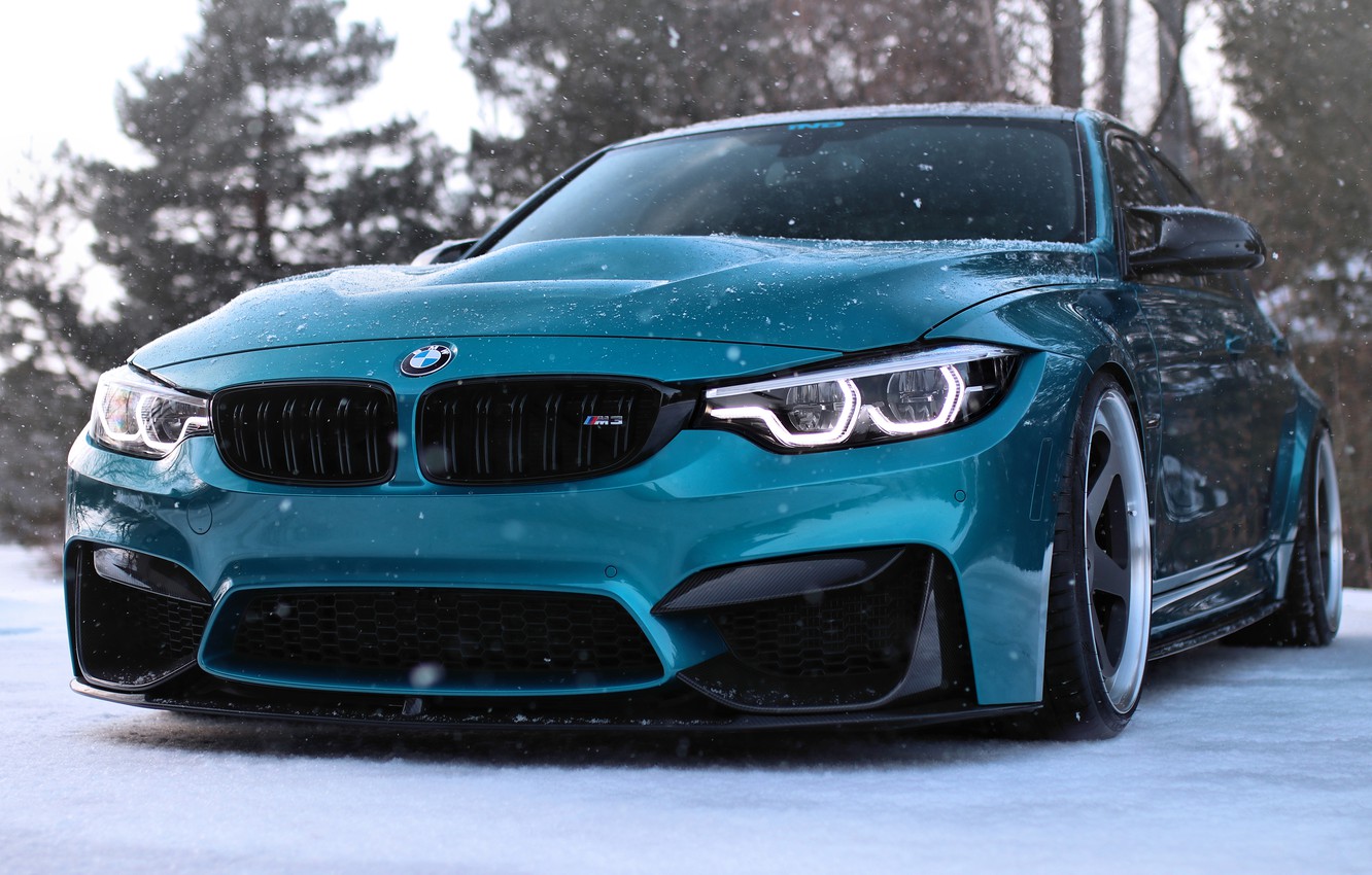 Wallpaper HDR, BMW, BMW, Close Up, Tuning, Supercars, BMW M3, F80, German Cars, Blue M3 Image For Desktop, Section Bmw