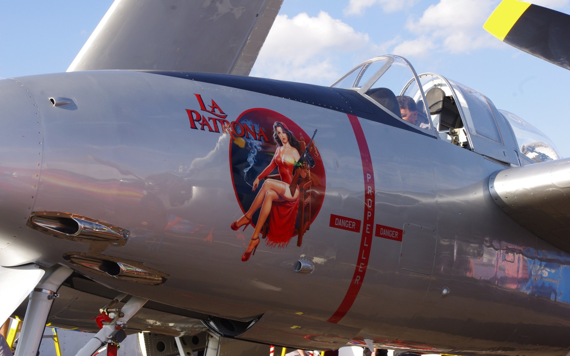 aircraft nose art HD wallpaper, Background