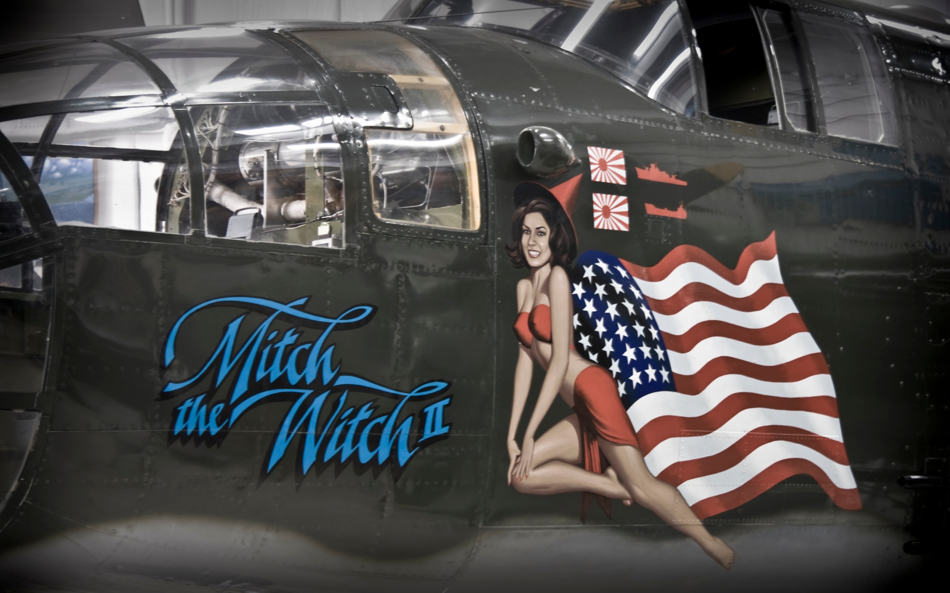 Aircraft Nose Art HD Wallpaper