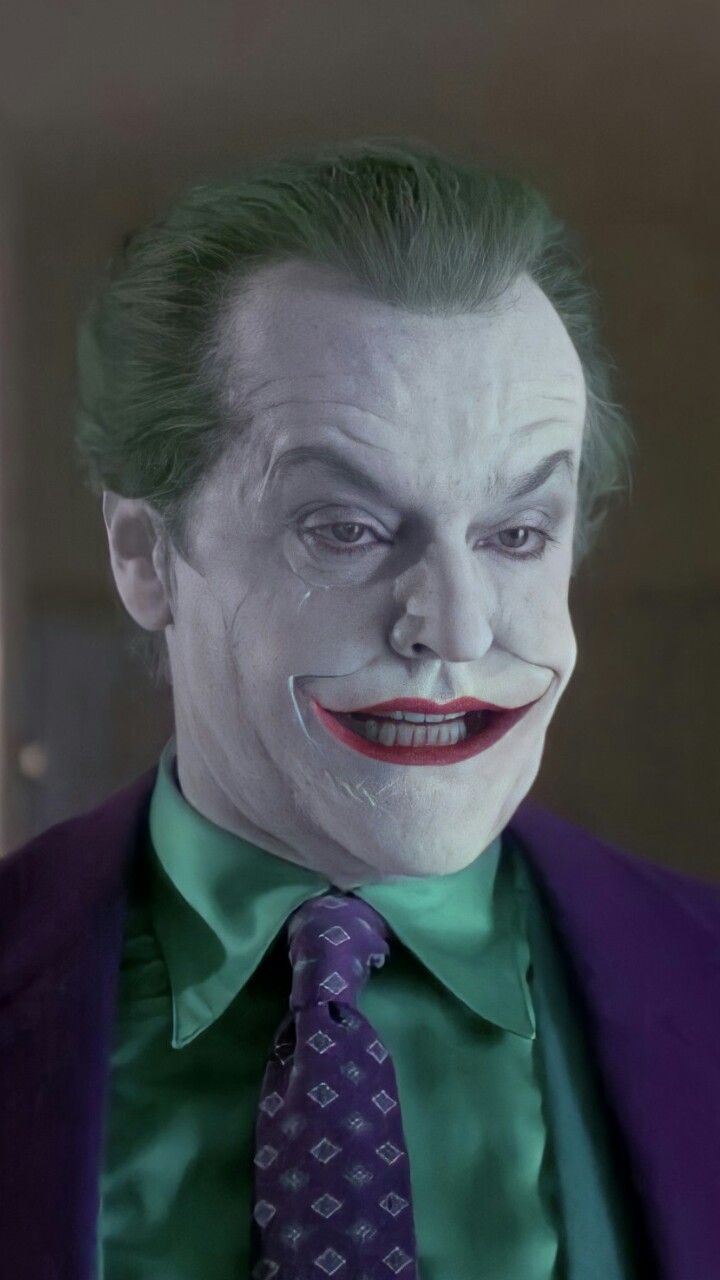 Joker (Jack Nicholson). Creepy people, Joker face, Joker artwork