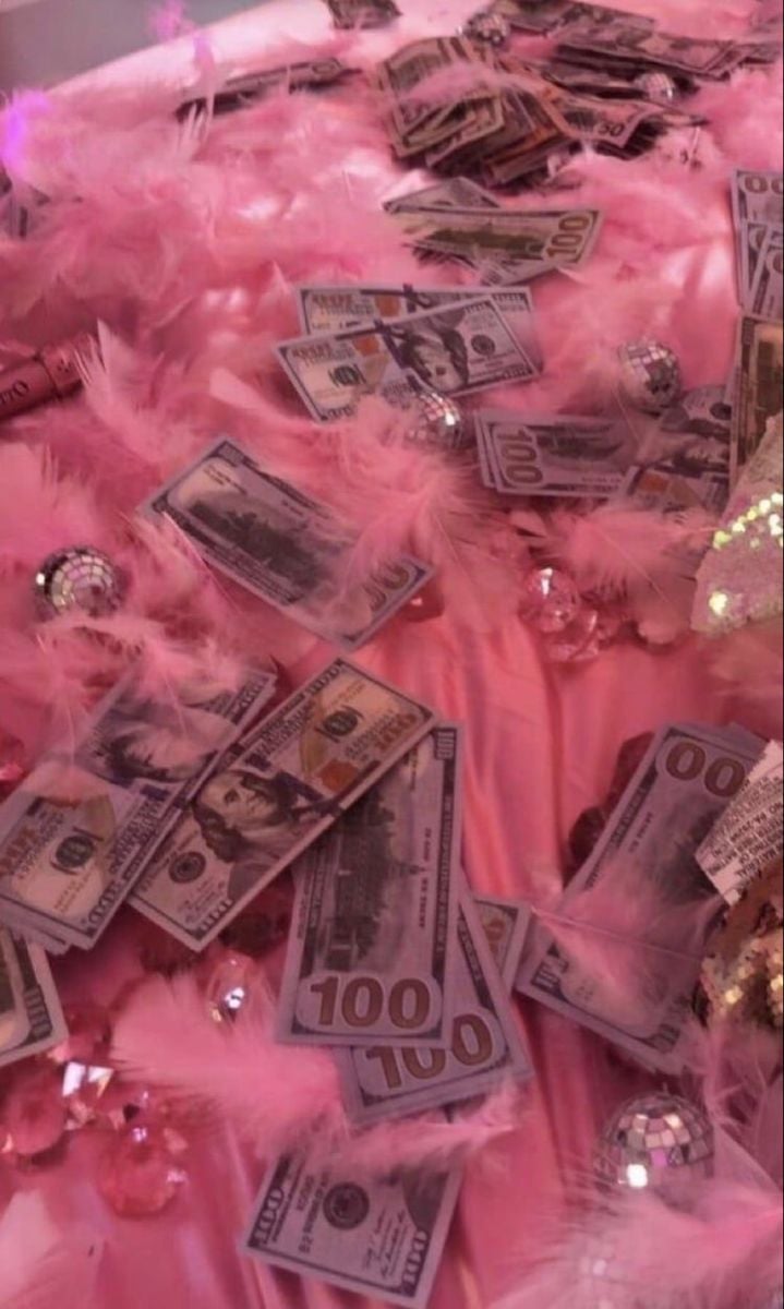Money hustle. Розовый, Обои для телефона, Украшения