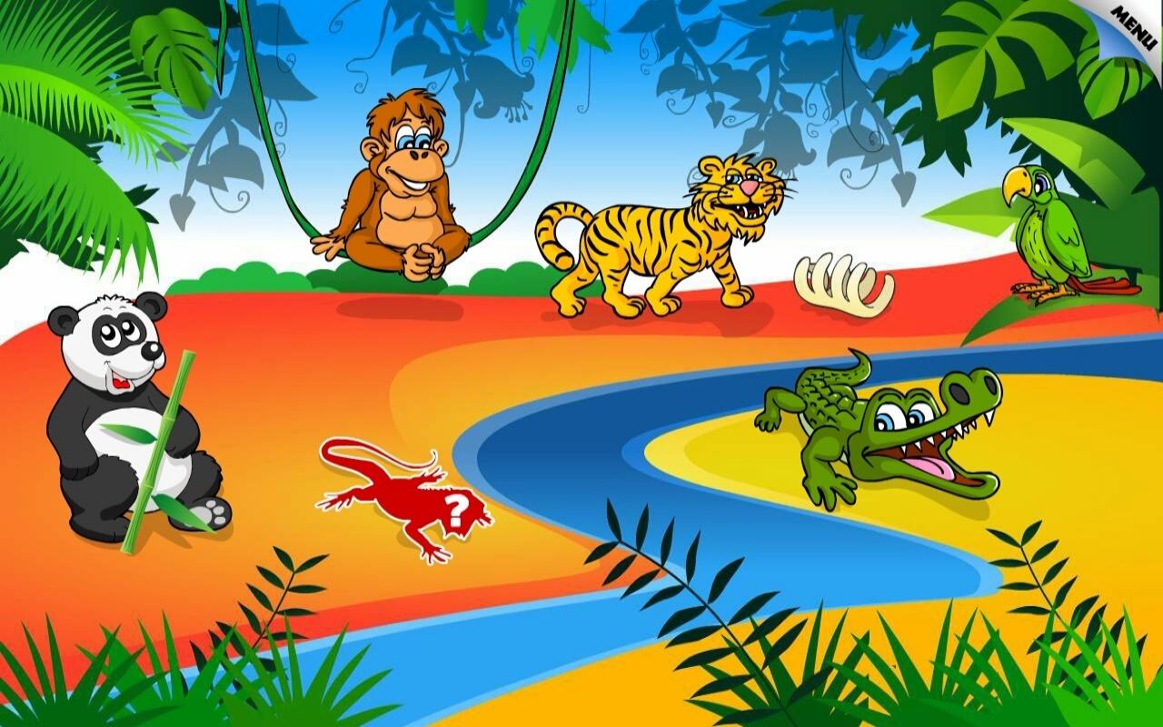 Download a game Kids animal preschool puzzle l android