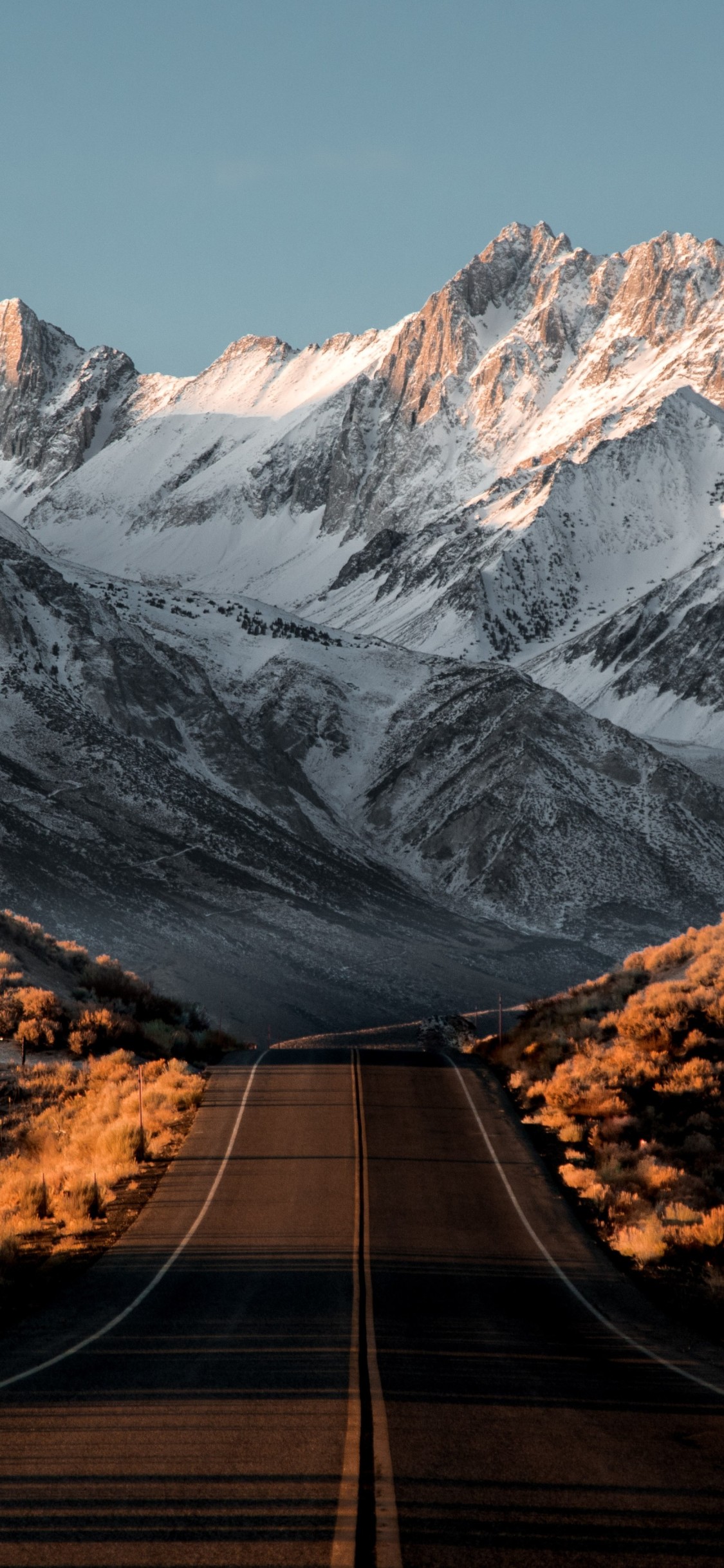 Snowy Mountain Wallpaper iPhone X