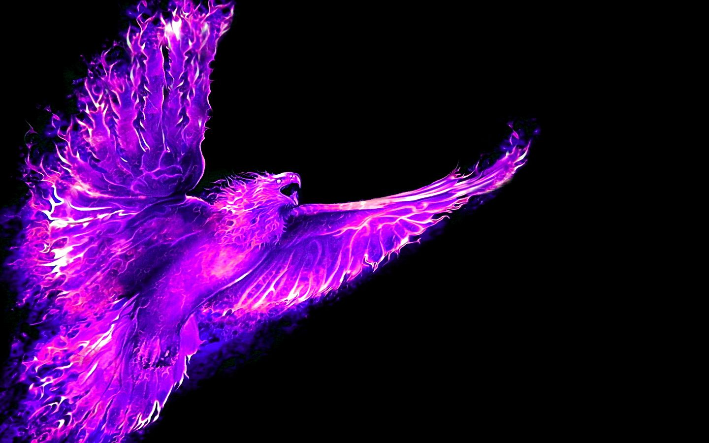 Dark Purple Phoenix Wallpaper Free Dark Purple Phoenix Background