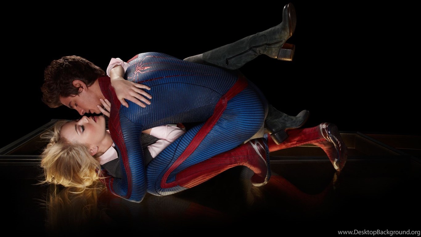 Amazing Spider Man Love Kiss Wallpaper Desktop Background