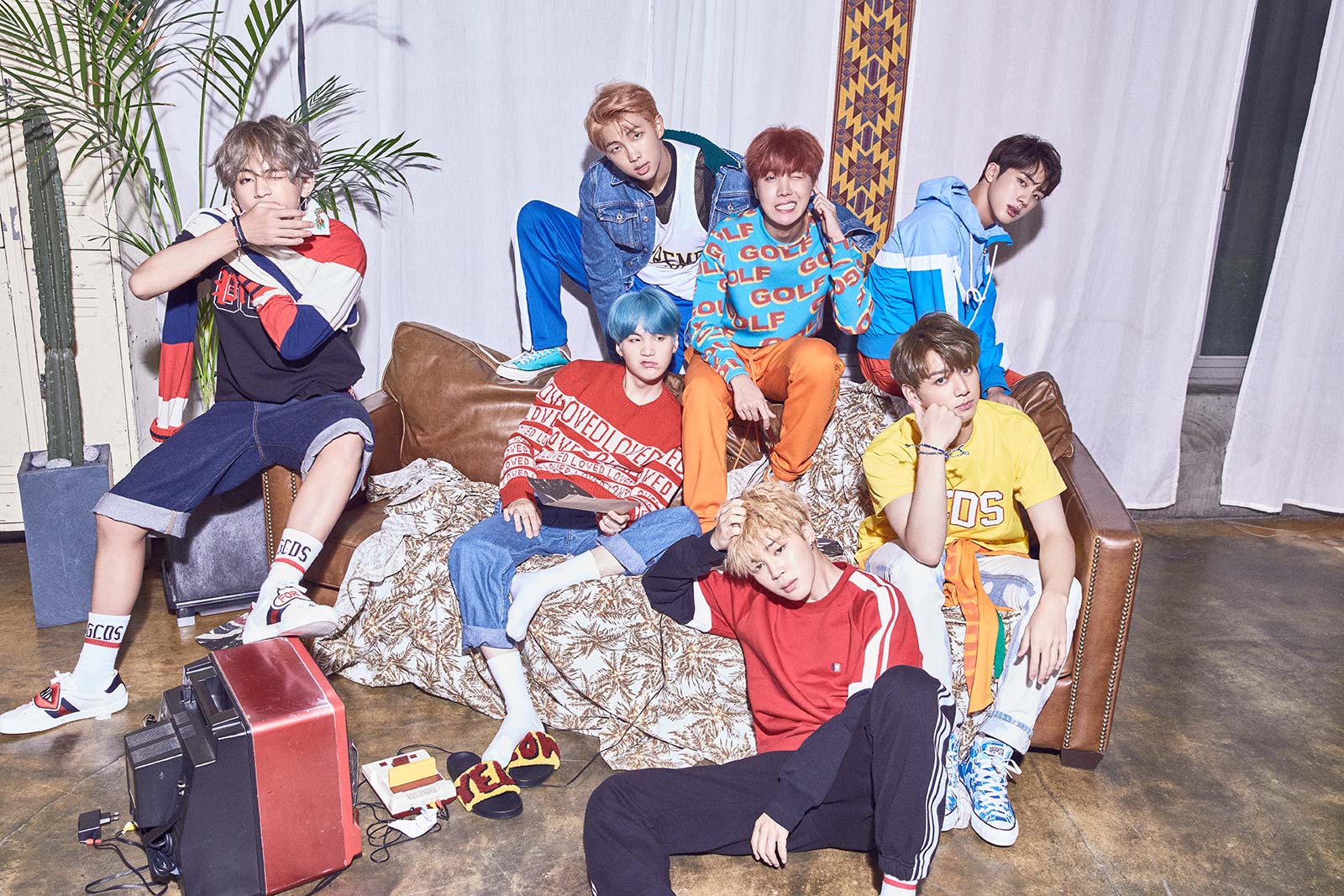 BTS Gets Colorful In Newest Concept Image The Kpop