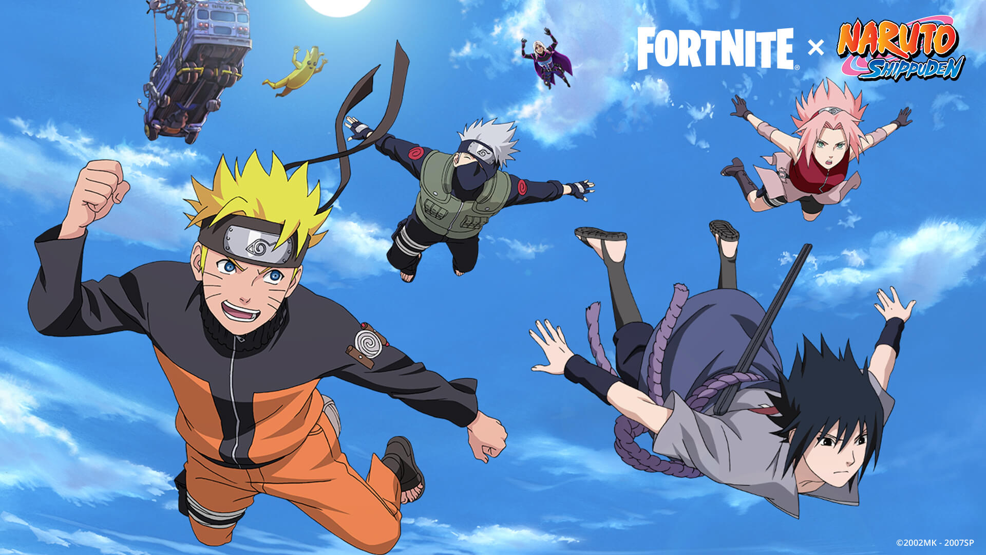 Naruto in Fortnite Official Art. Naruto in Fortnite