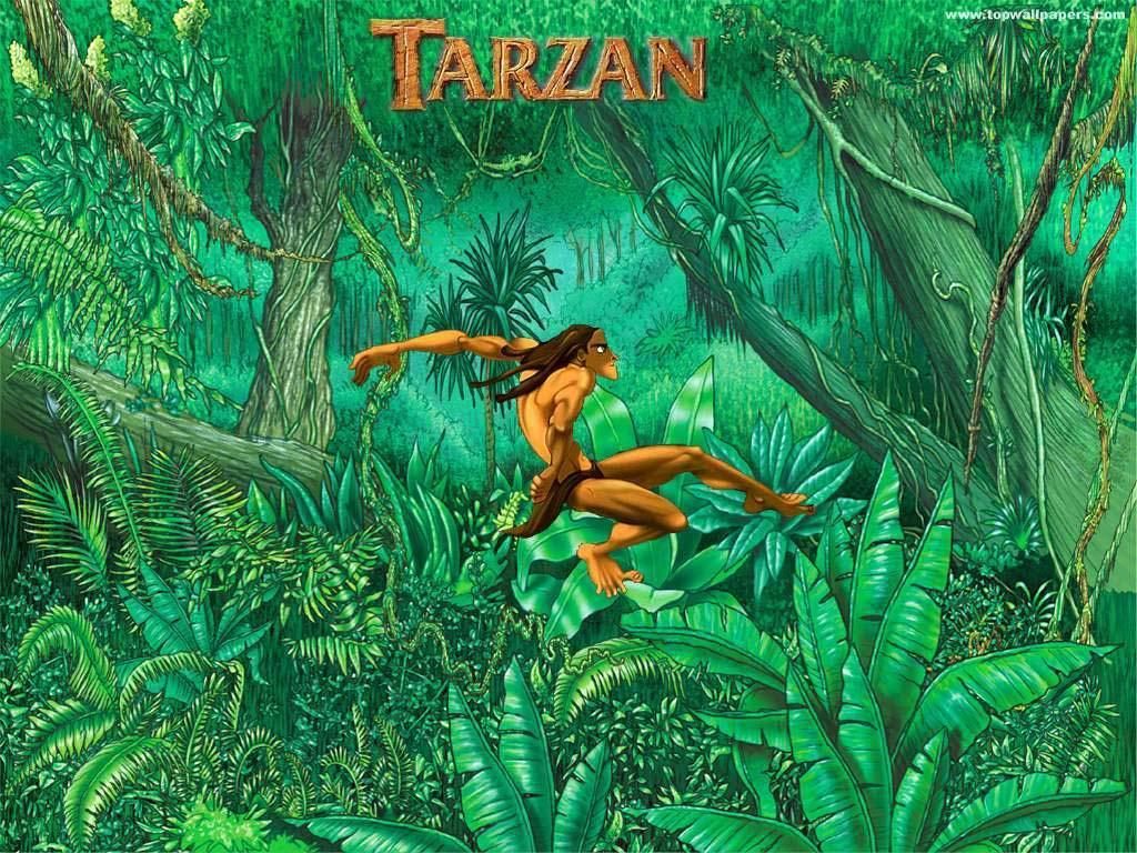 Walt Disney Tarzan Tarzan and Jane Wallpaper for FB Cover. Tarzan, Best disney movies, Disney