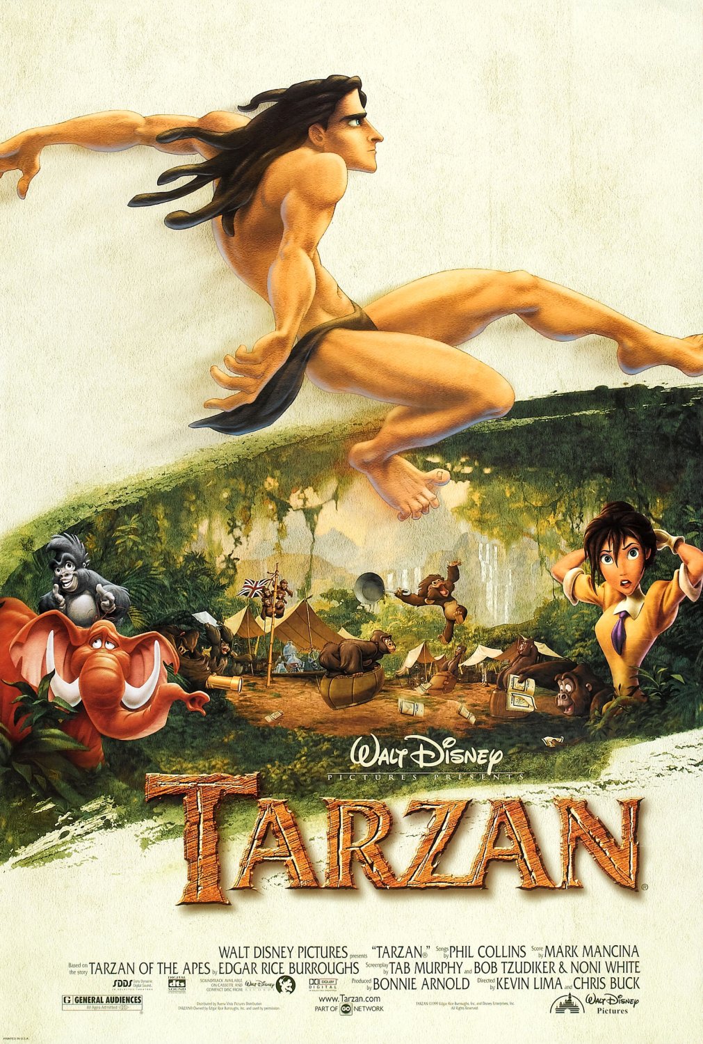 Tarzan (1999) and Bloopers