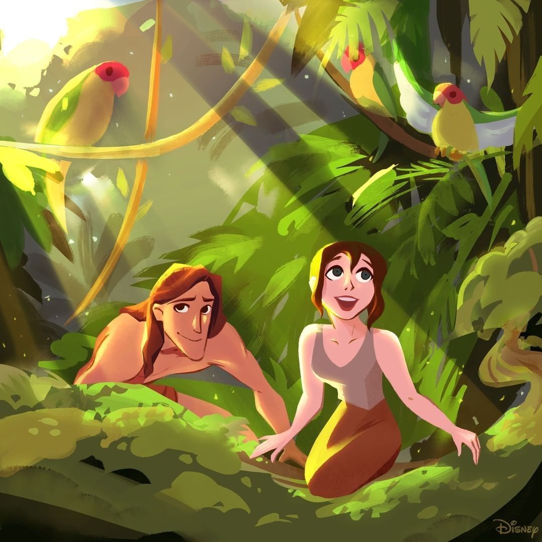 Tarzan and Jane Wallpaper Free Tarzan and Jane Background