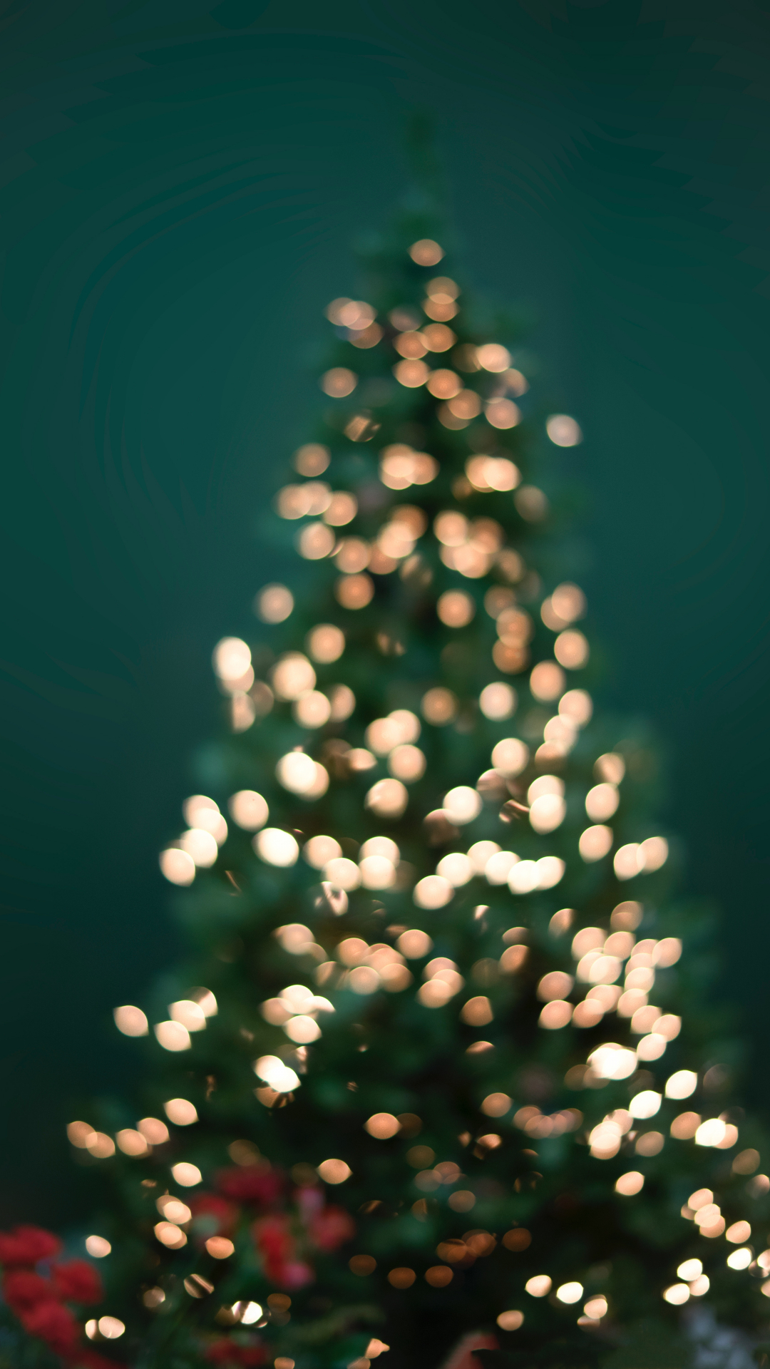 Christmas Lights iPhone Wallpaper