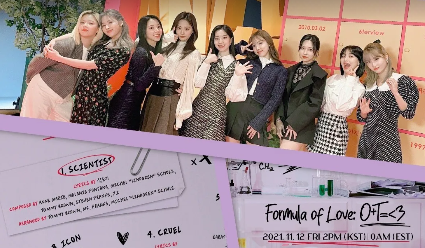 Formula Of Love: TWICE Reveals What Songs Their New Disc Will Have
