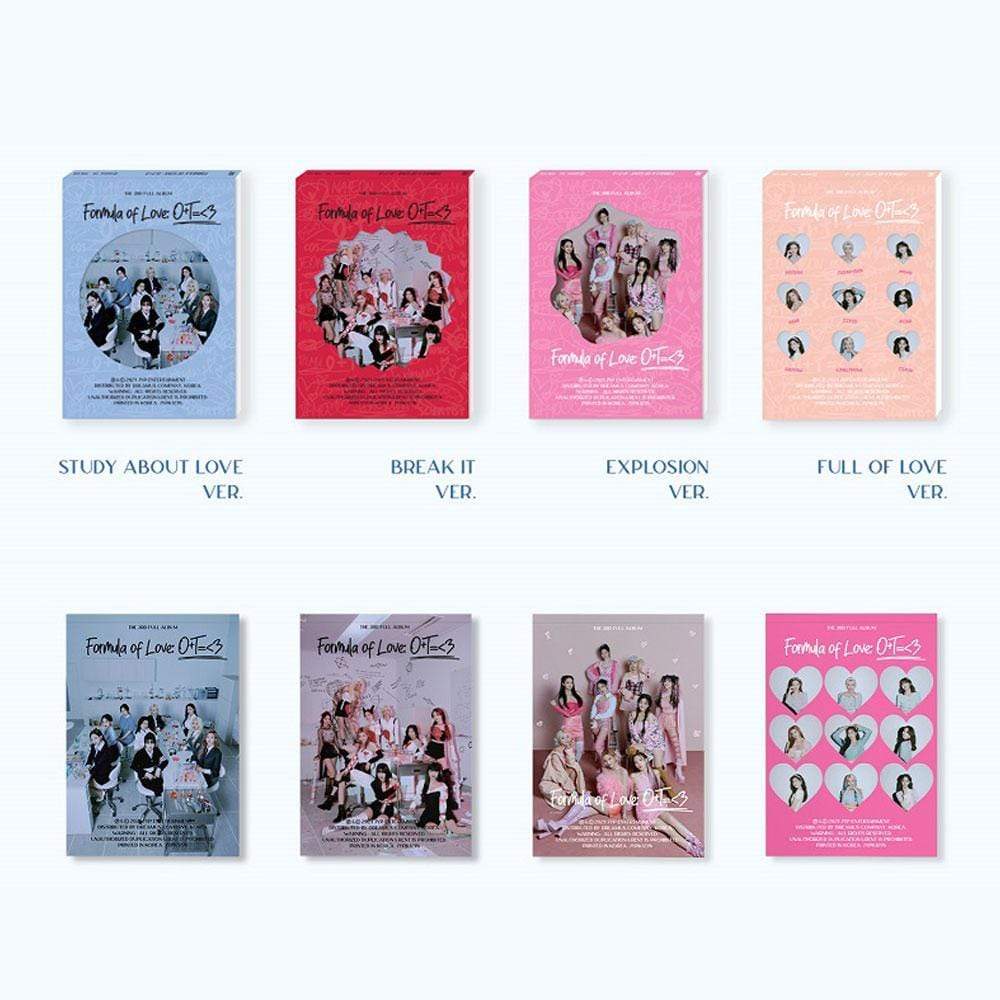 TWICE 3rd Full Album Formula of Love: O T=<3