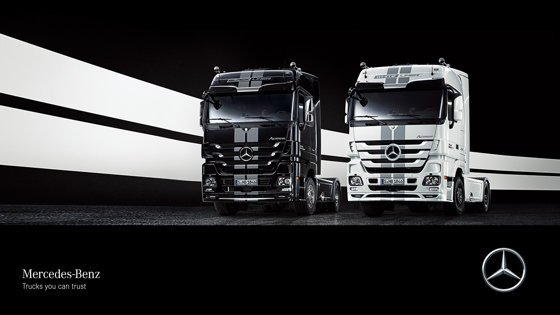 Actros: Multimedia Benz Trucks You Can Trust